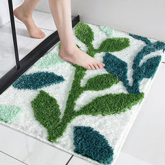 Tufted Carpet Home Bathroom Absorbent Non-slip Foot Mat