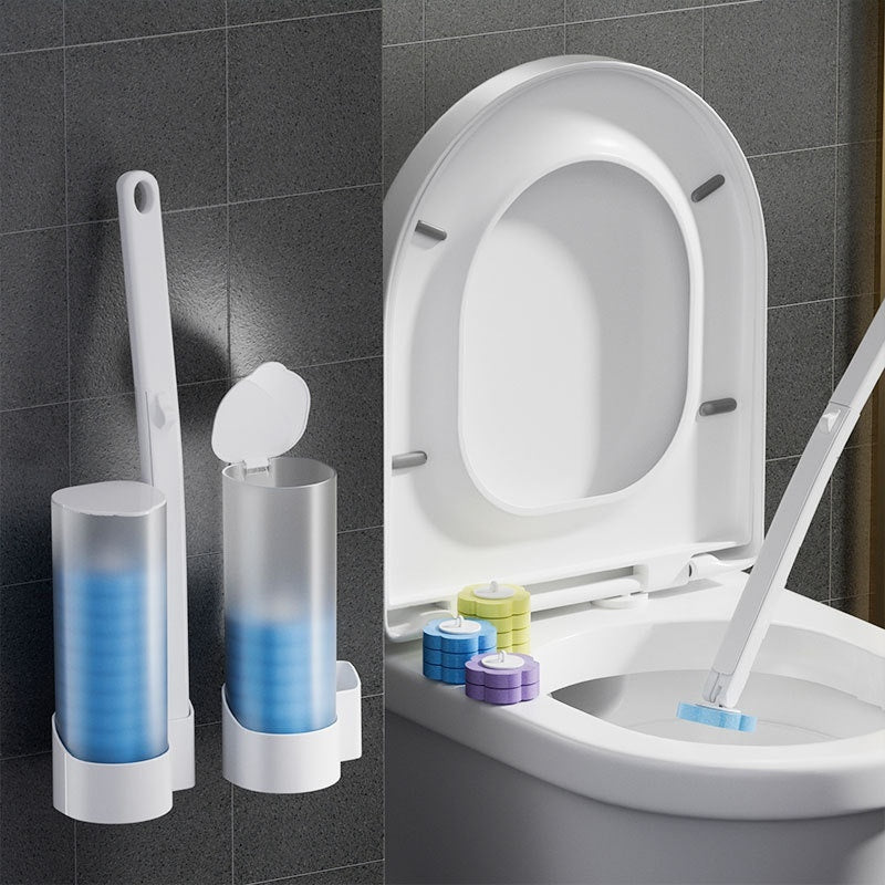 Bathroom Wall-mounted Long Handle Household Cleaning Sets