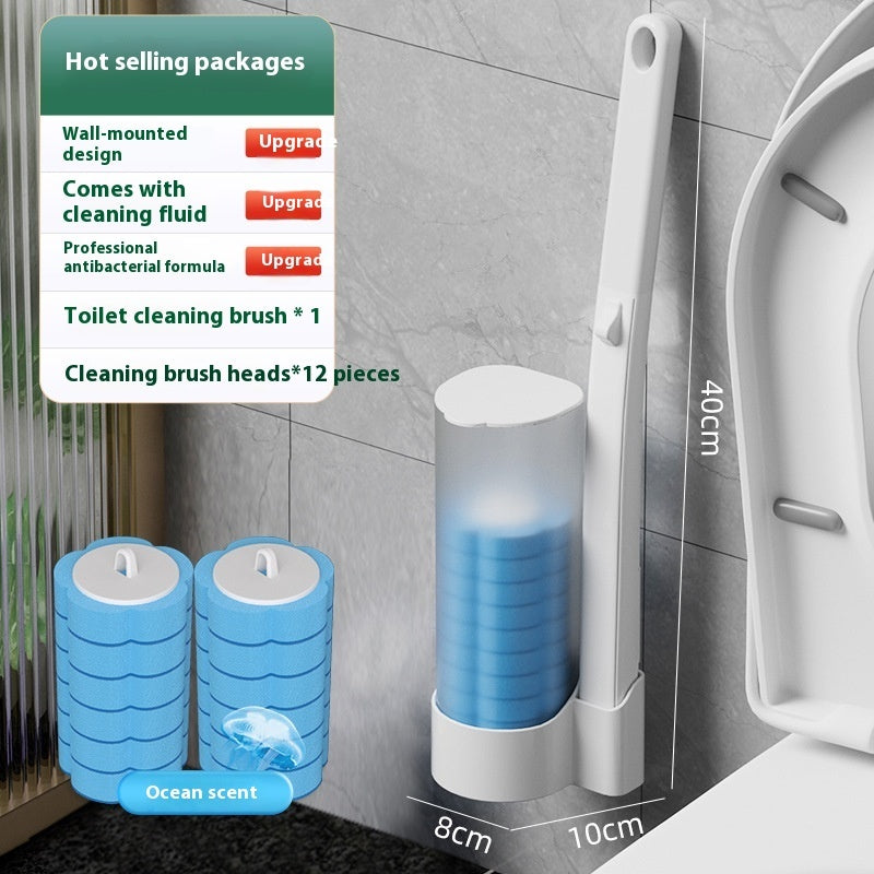 Bathroom Wall-mounted Long Handle Household Cleaning Sets