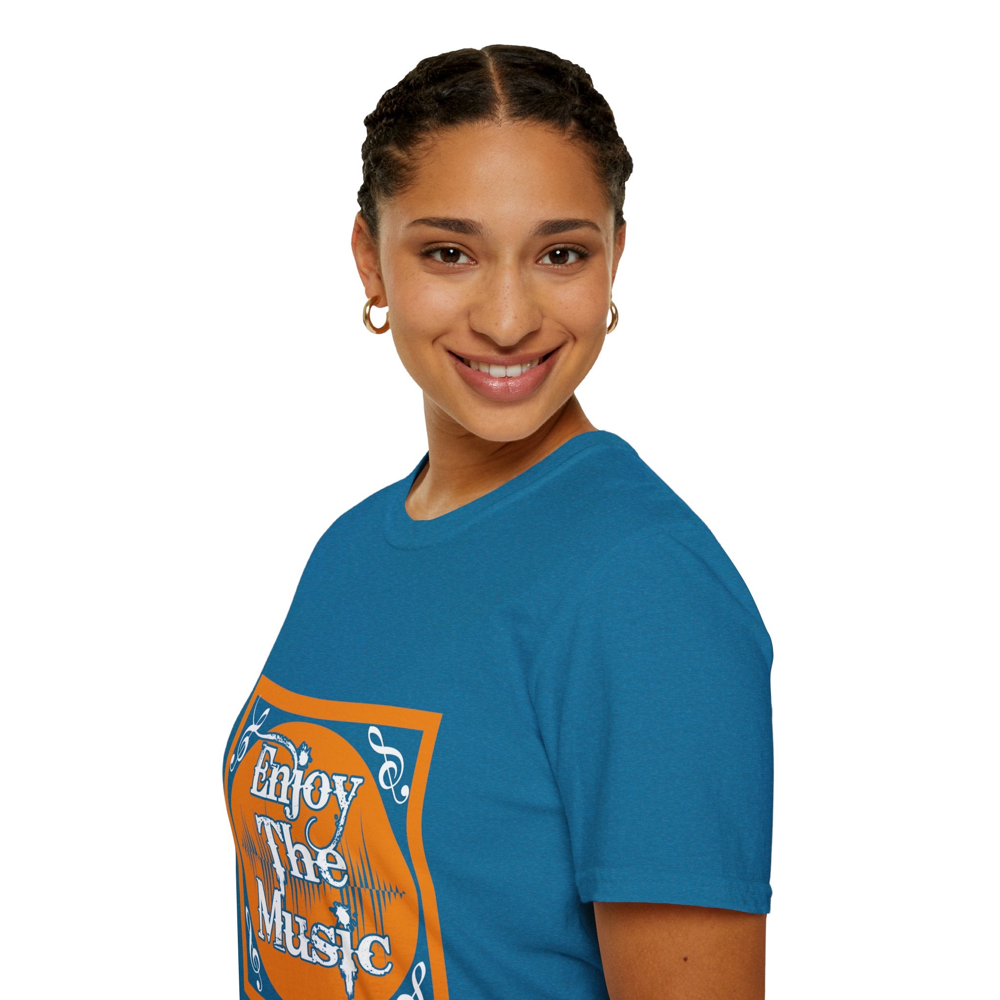 "Enjoy The Music" Unisex Soft style T-Shirt