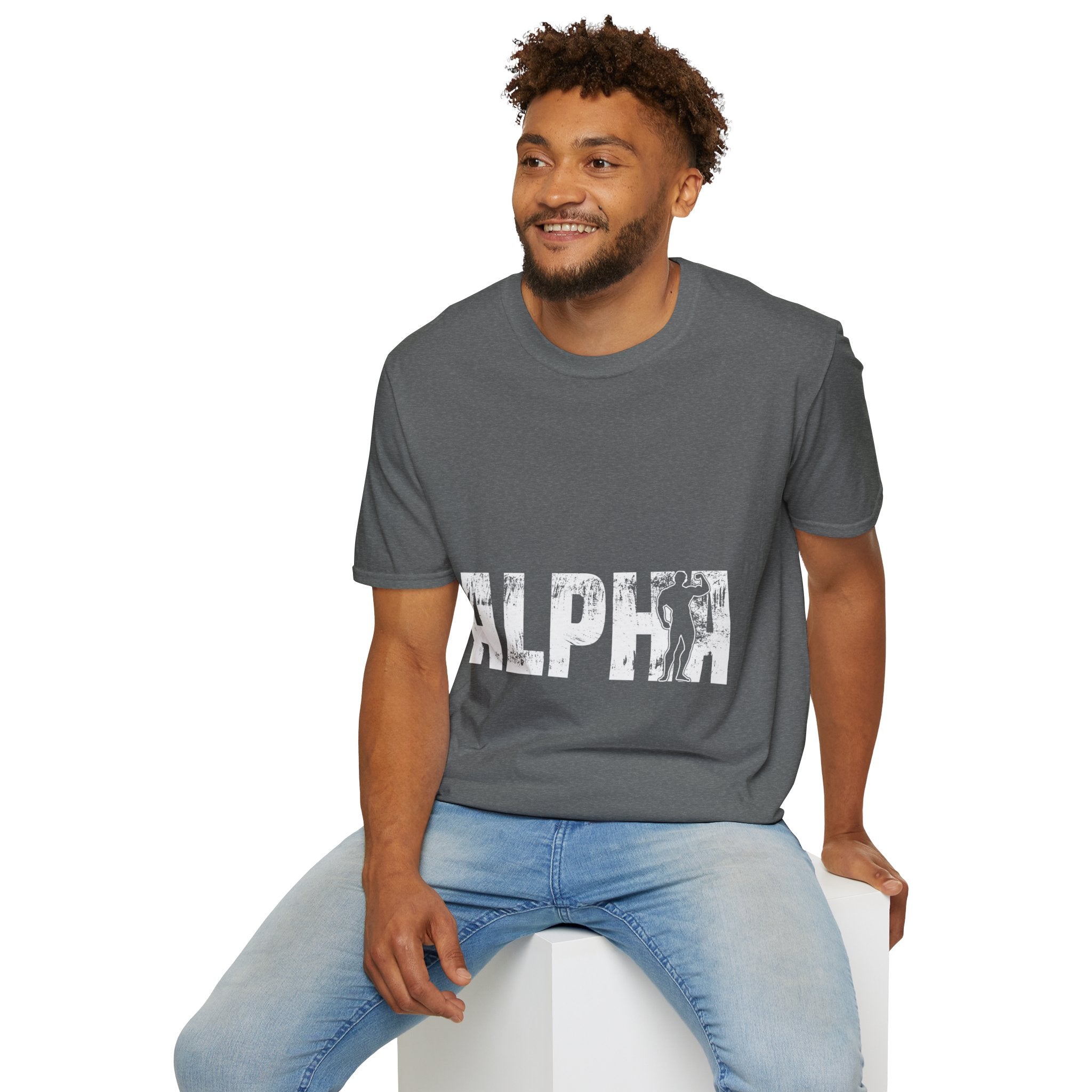 "Alpha Gym" Unisex Softstyle T-Shirt