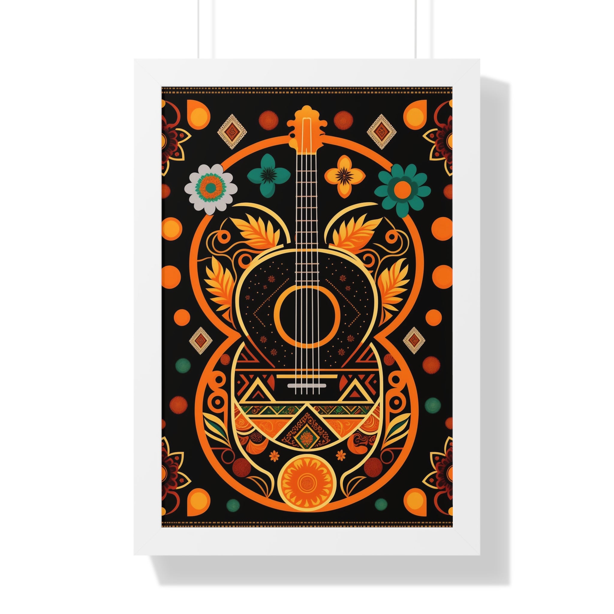 "BOHO" Framed Vertical Poster