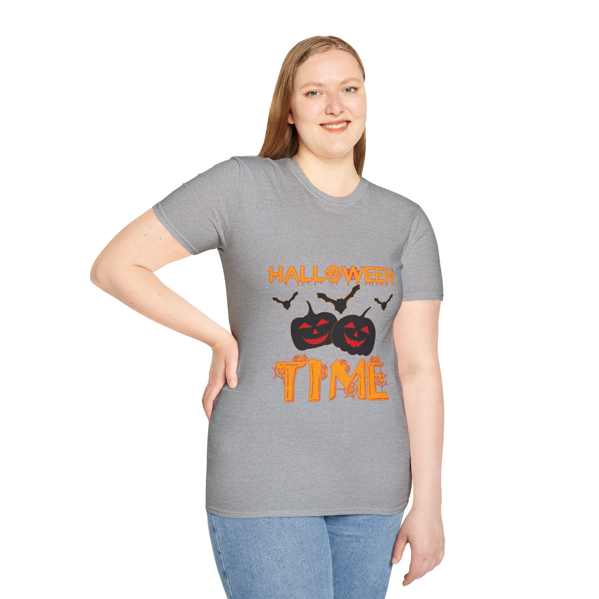 "HALLOWEEN TIME" Unisex Soft style T-Shirt