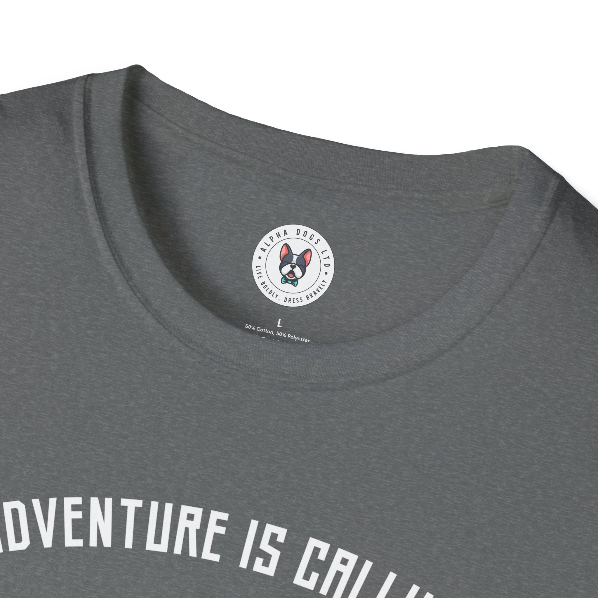 "Adventure Is Calling" Unisex Soft Style T-Shirt