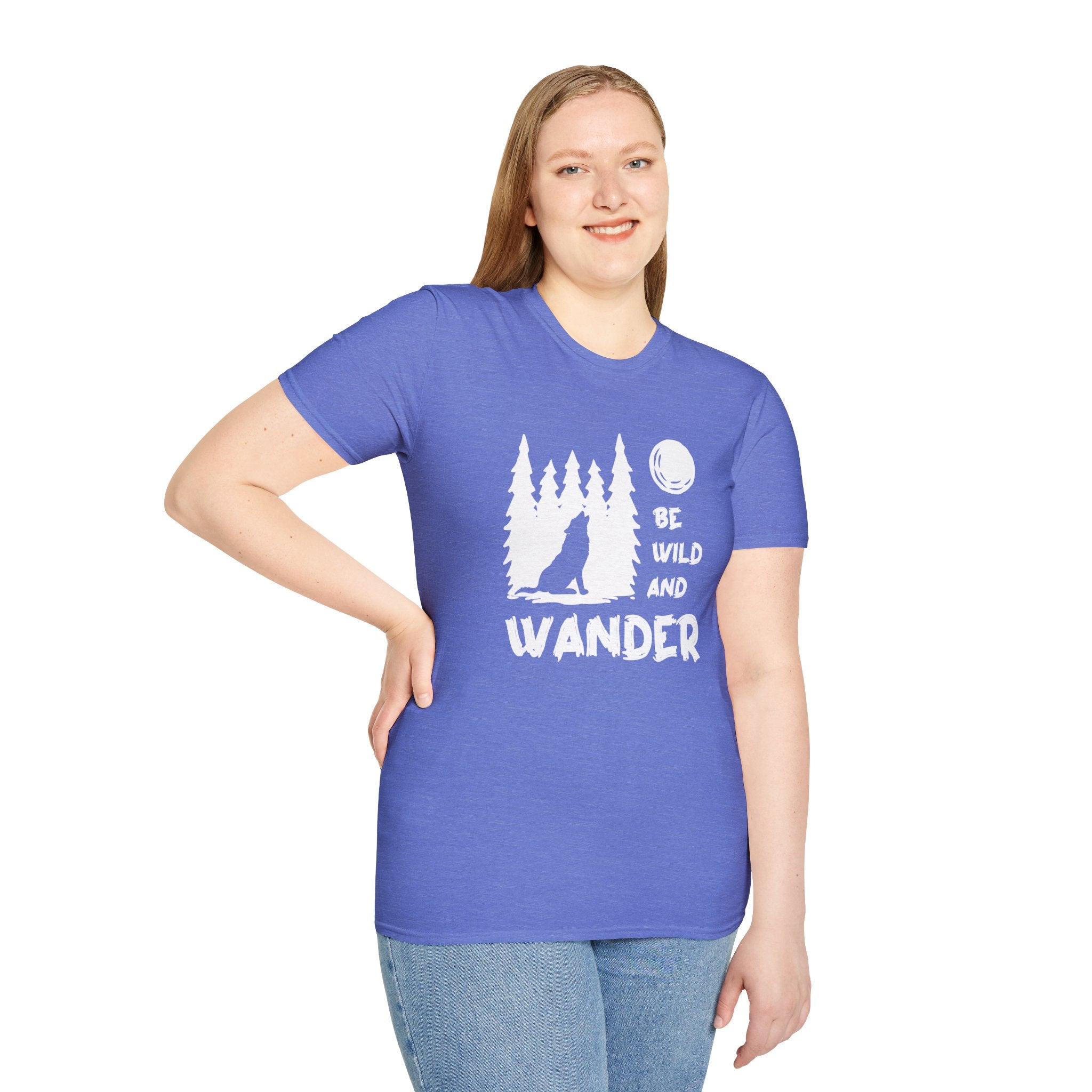 "Be WildAnd Wander" Unisex Softstyle T-Shirt