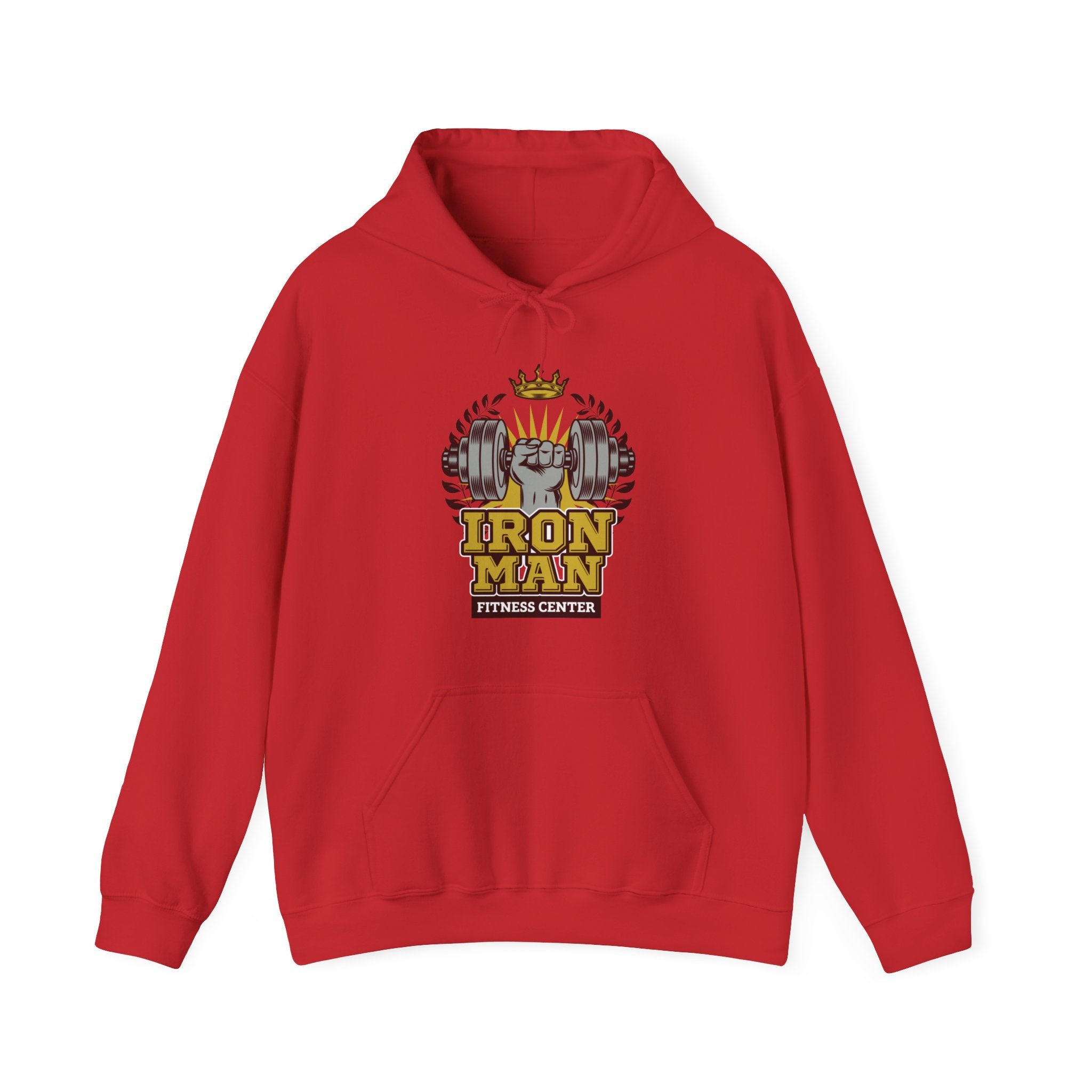 "IronMan Fitness Centre" Unisex Heavy Blend™ Hooded Sweatshirt