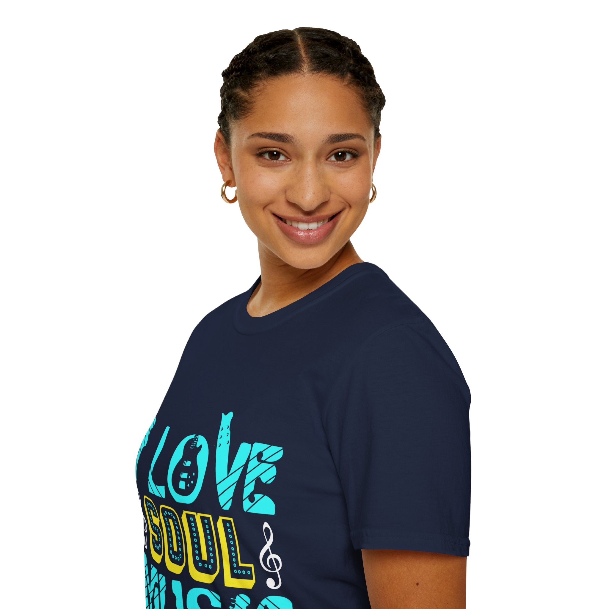 "I Love Soul Music" Unisex Soft style T-Shirt