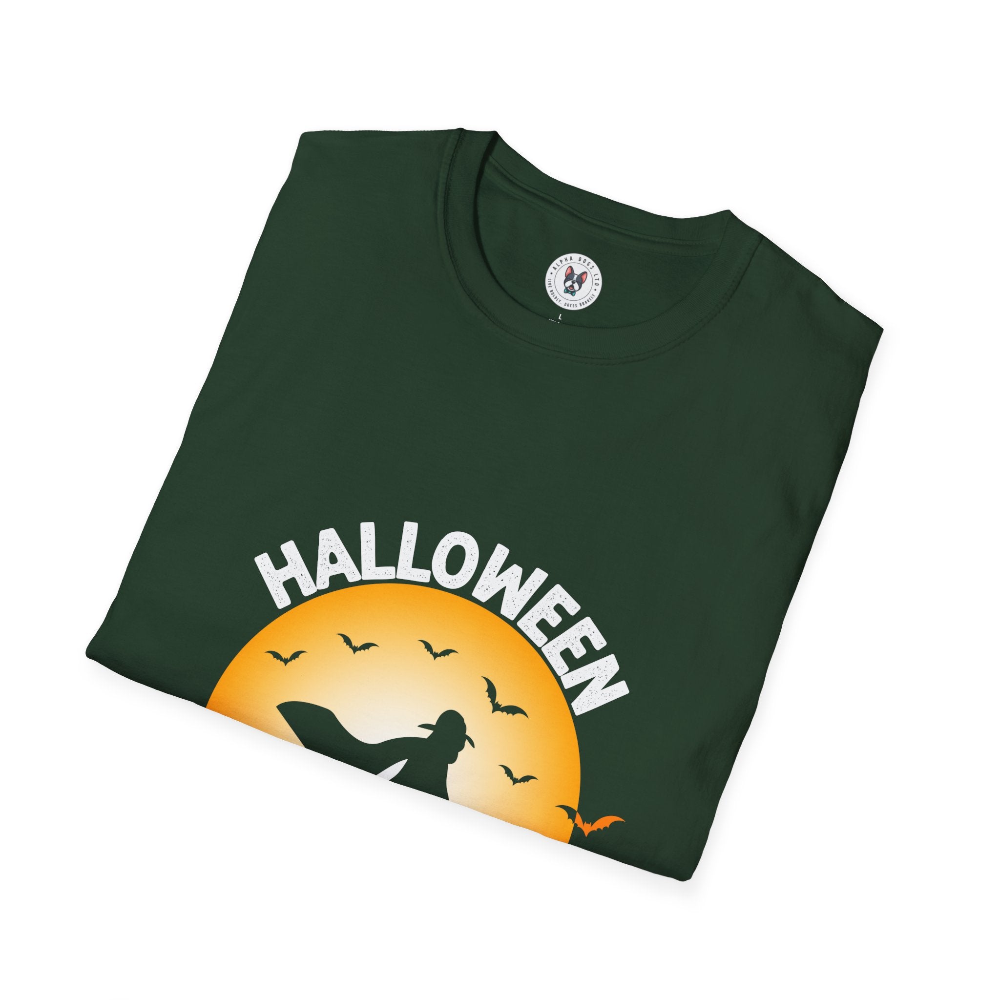 "HALLOWEEN GREETINGS" Unisex Soft style T-Shirt