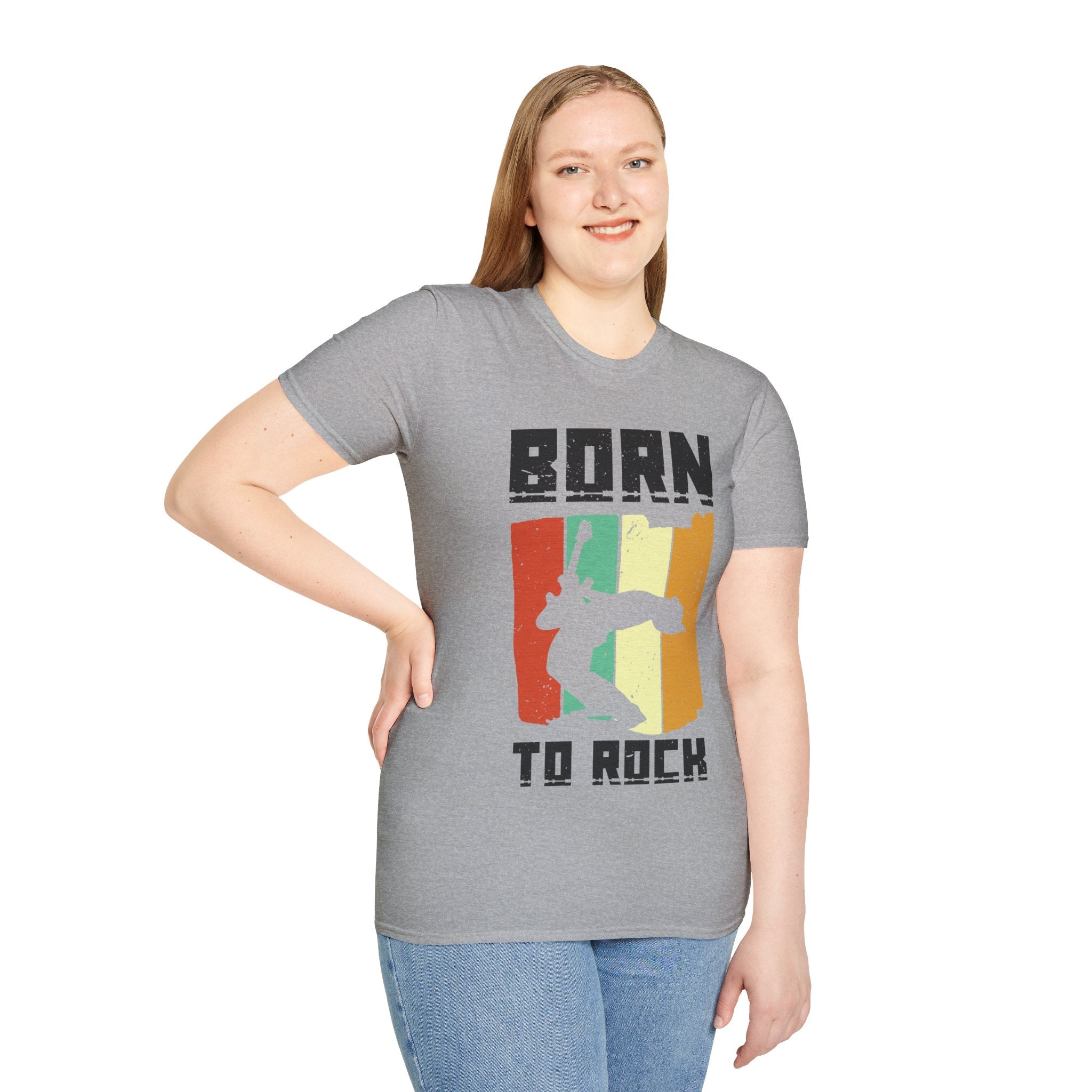 "Born To Rock"  Unisex Soft style T-Shirt