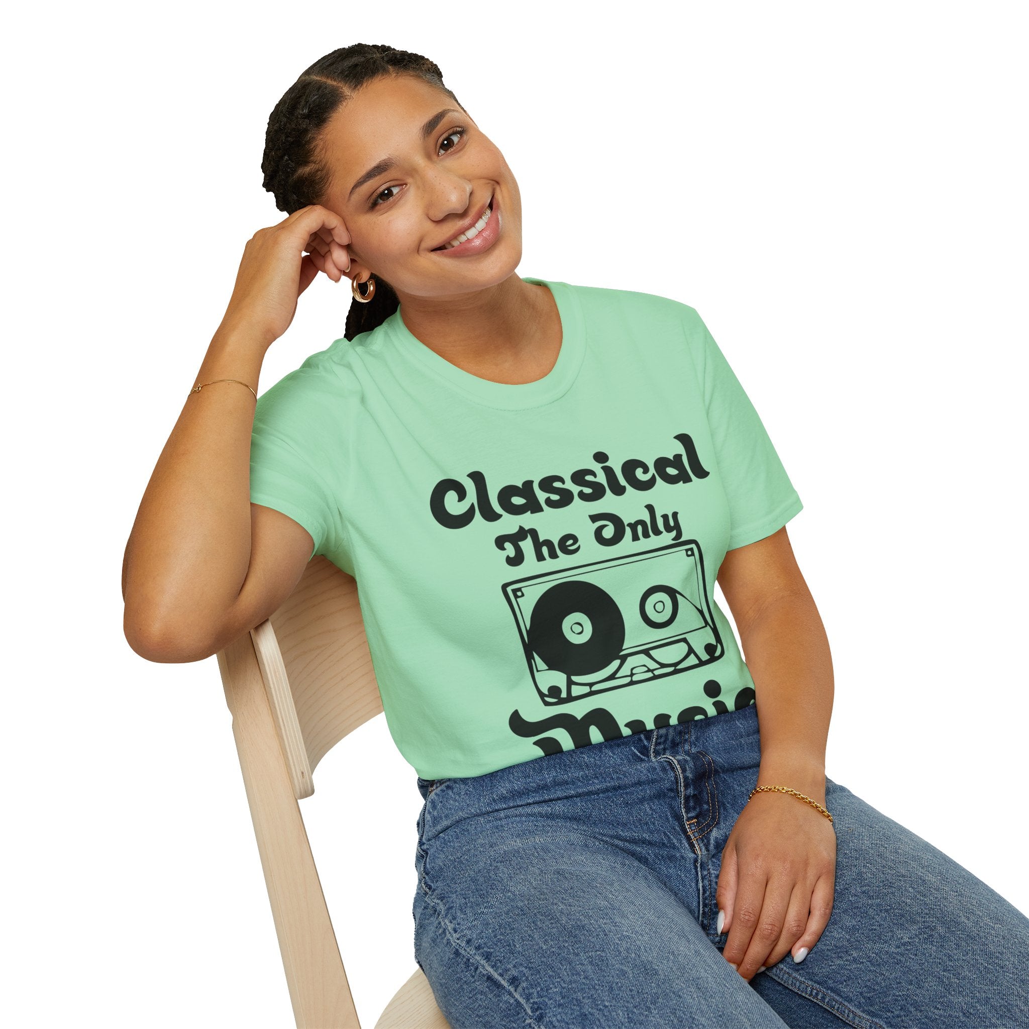 "Classical The Only Music That Matters" Unisex Soft style T-Shirt