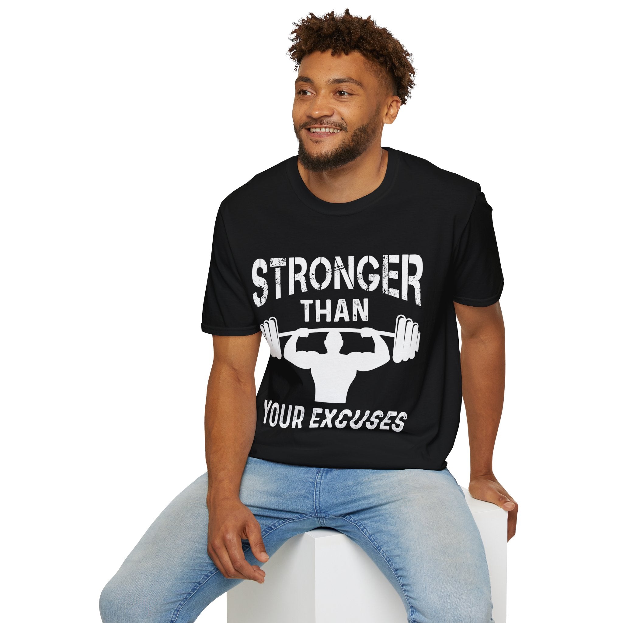 "Stronger Than Your Excuses" Unisex Soft style T-Shirt