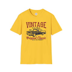 "VINTAGE ORIGINAL CLASSIC" Unisex Soft style T-Shirt