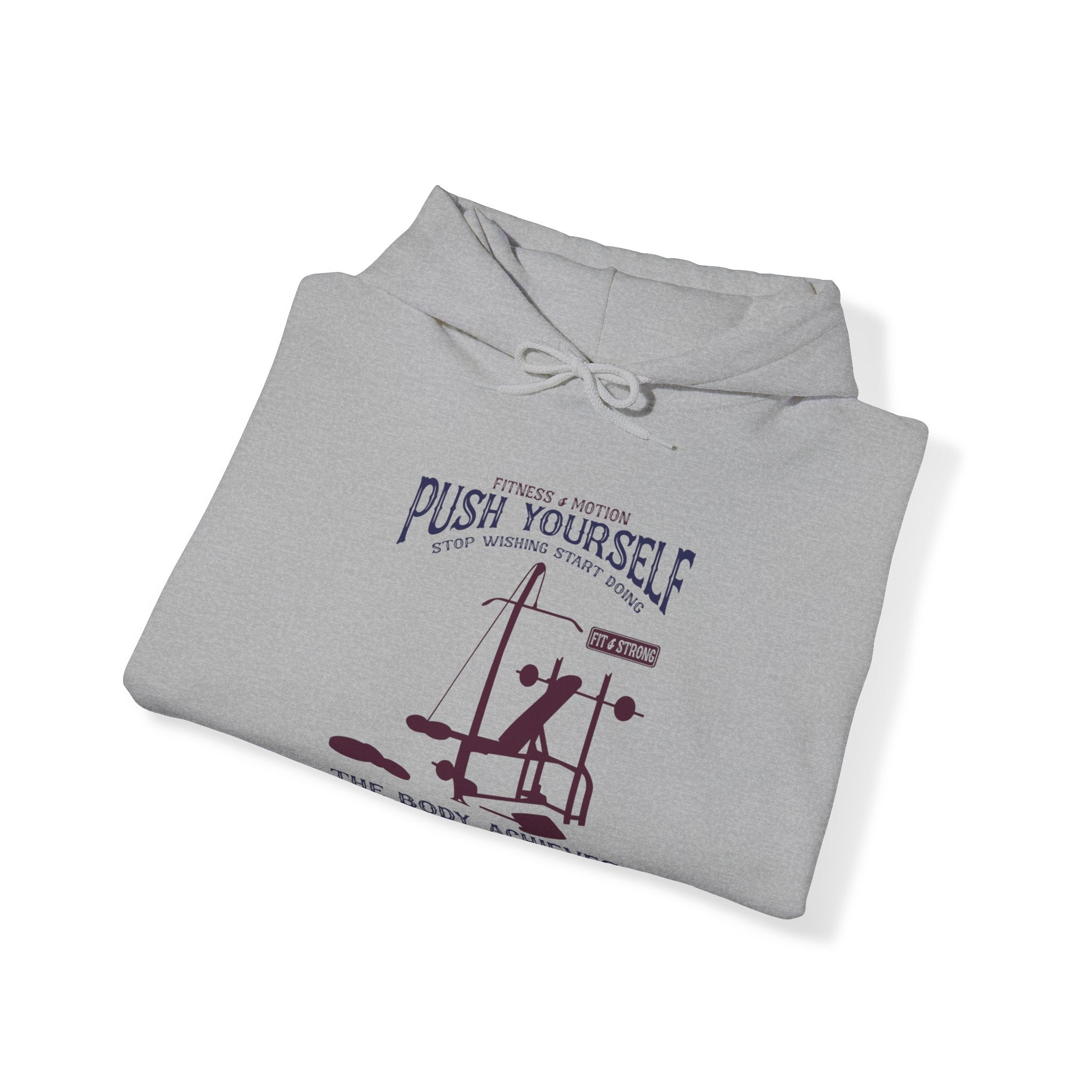 "Push Yourself"  Unisex Heavy Blend™ Hooded Sweatshirt