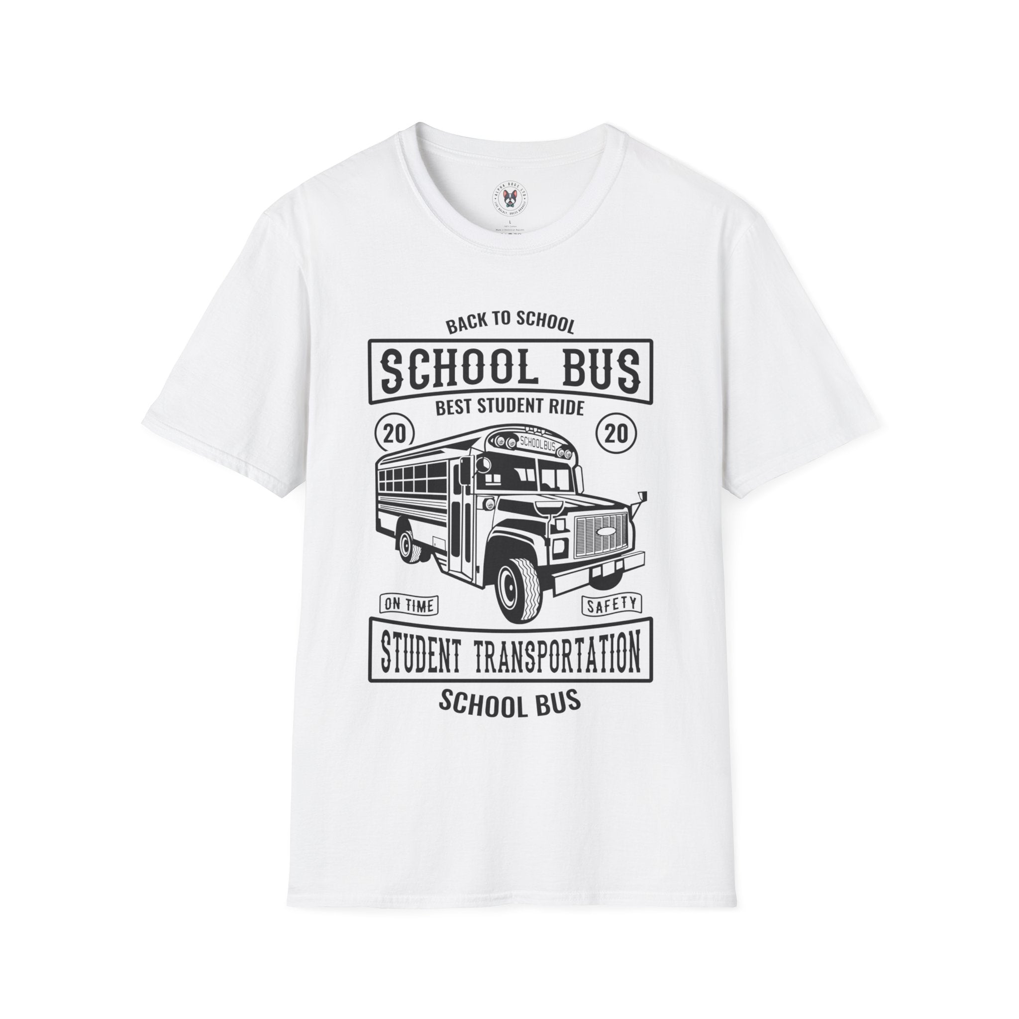 "SCHOOL BUS STUDENT TRANSPORTATION" Unisex Soft style T-Shirt