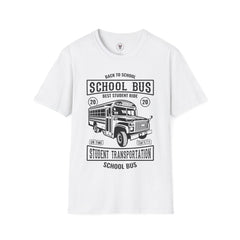 "SCHOOL BUS STUDENT TRANSPORTATION" Unisex Soft style T-Shirt