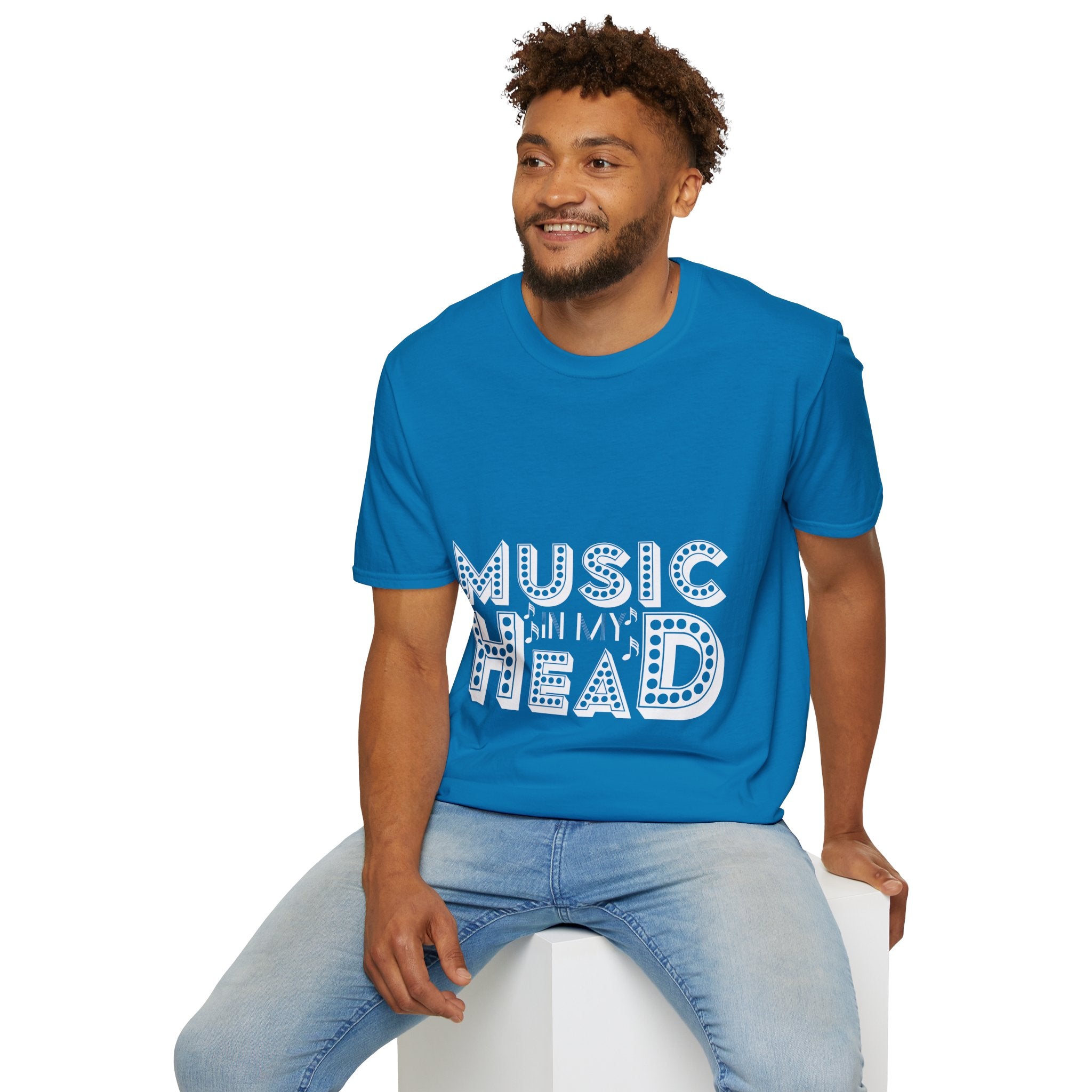 "Music In My Head" Unisex Soft style T-Shirt