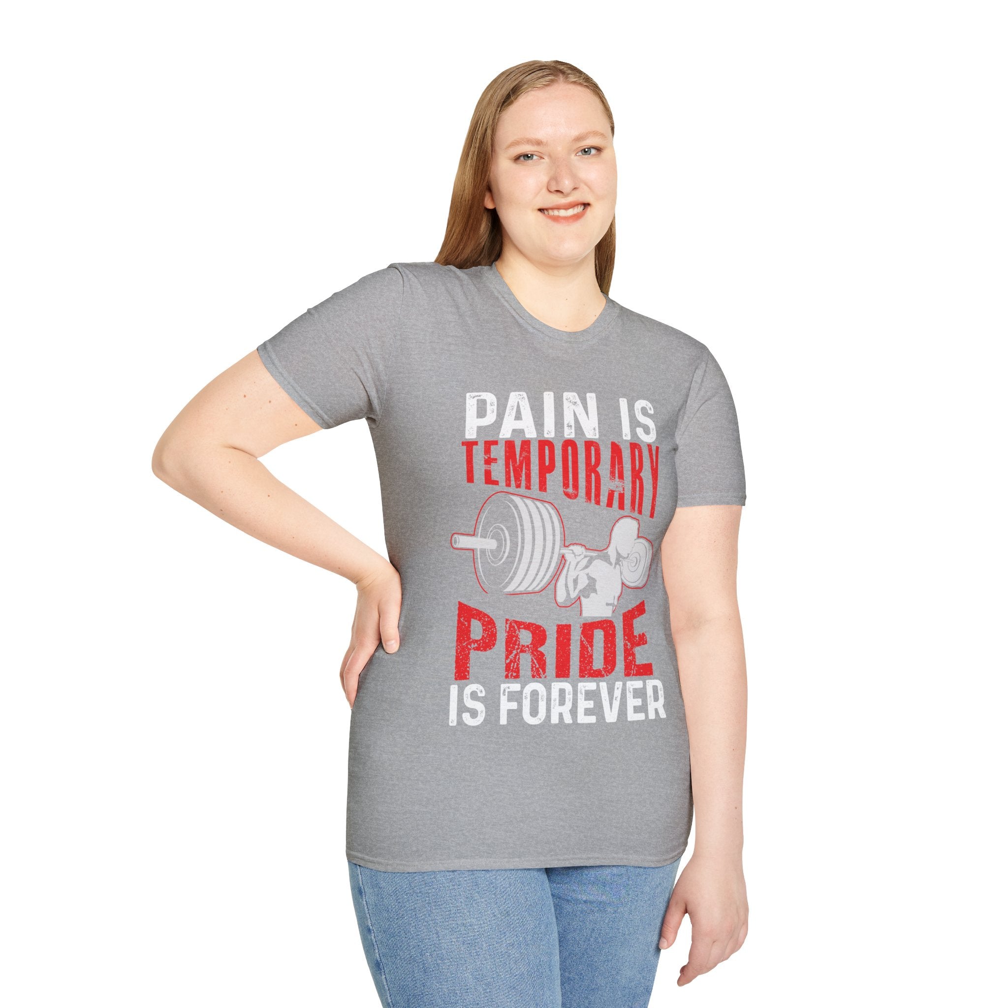 "Pain Is Temporary Pride Is Forever" Unisex Soft Style T-Shirt