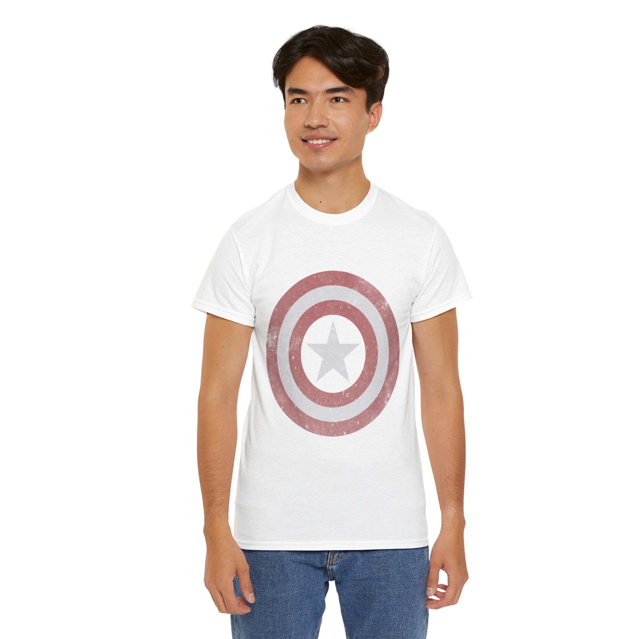 "Captain America" Unisex Heavy Cotton Tee