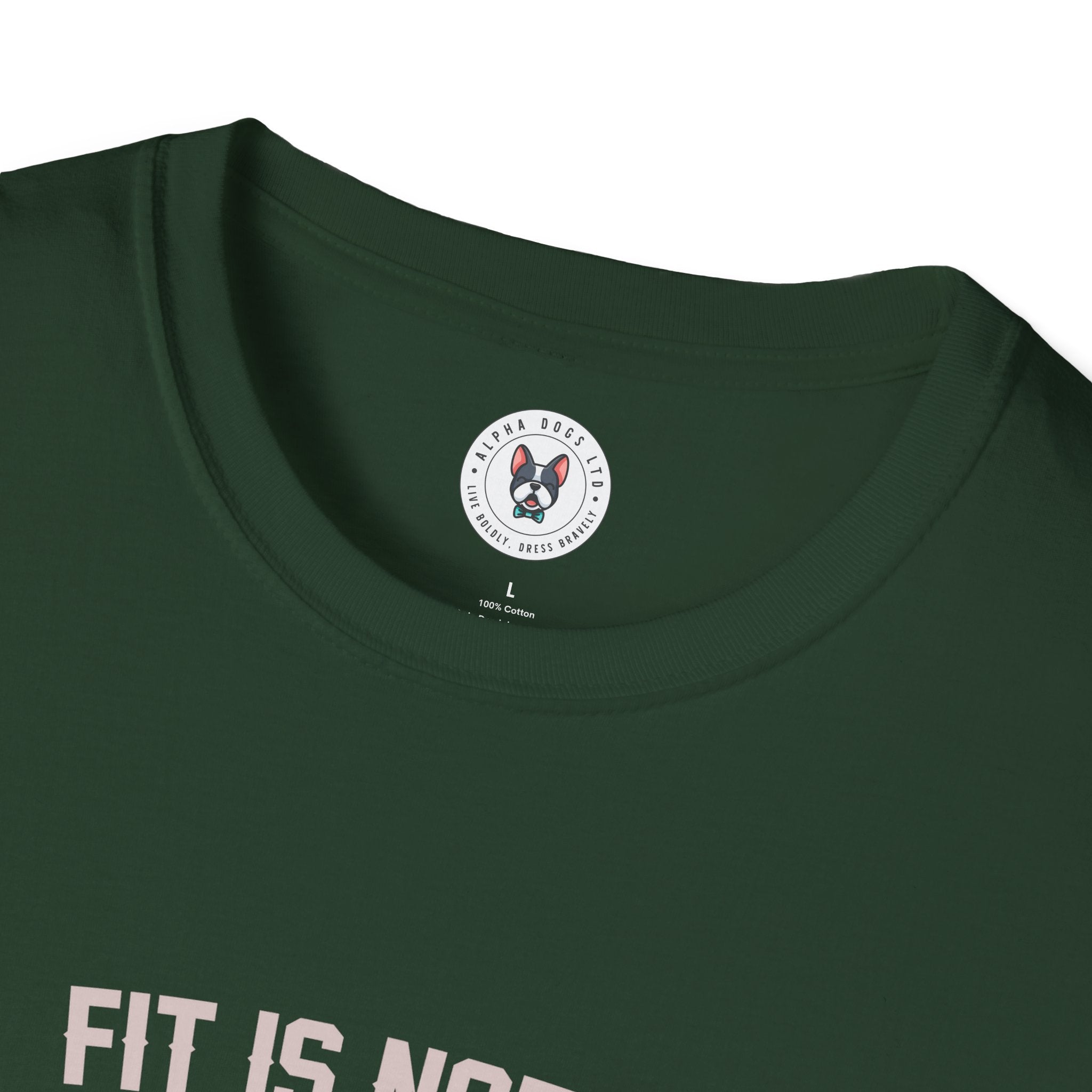 "Fit Is Not A Destination, Its A Way Of Life" Unisex Soft style T-Shirt