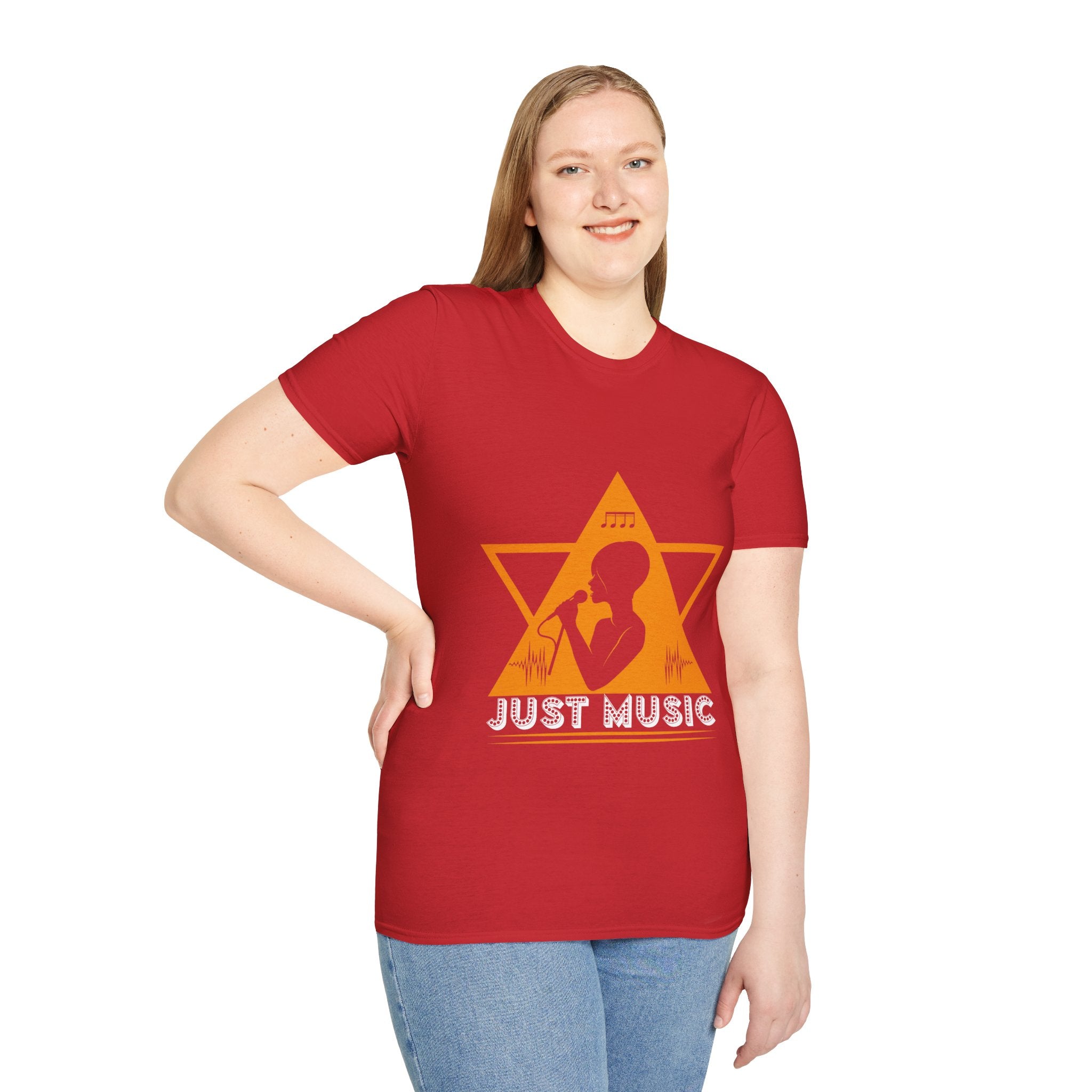 "Just Music" Unisex Soft style T-Shirt