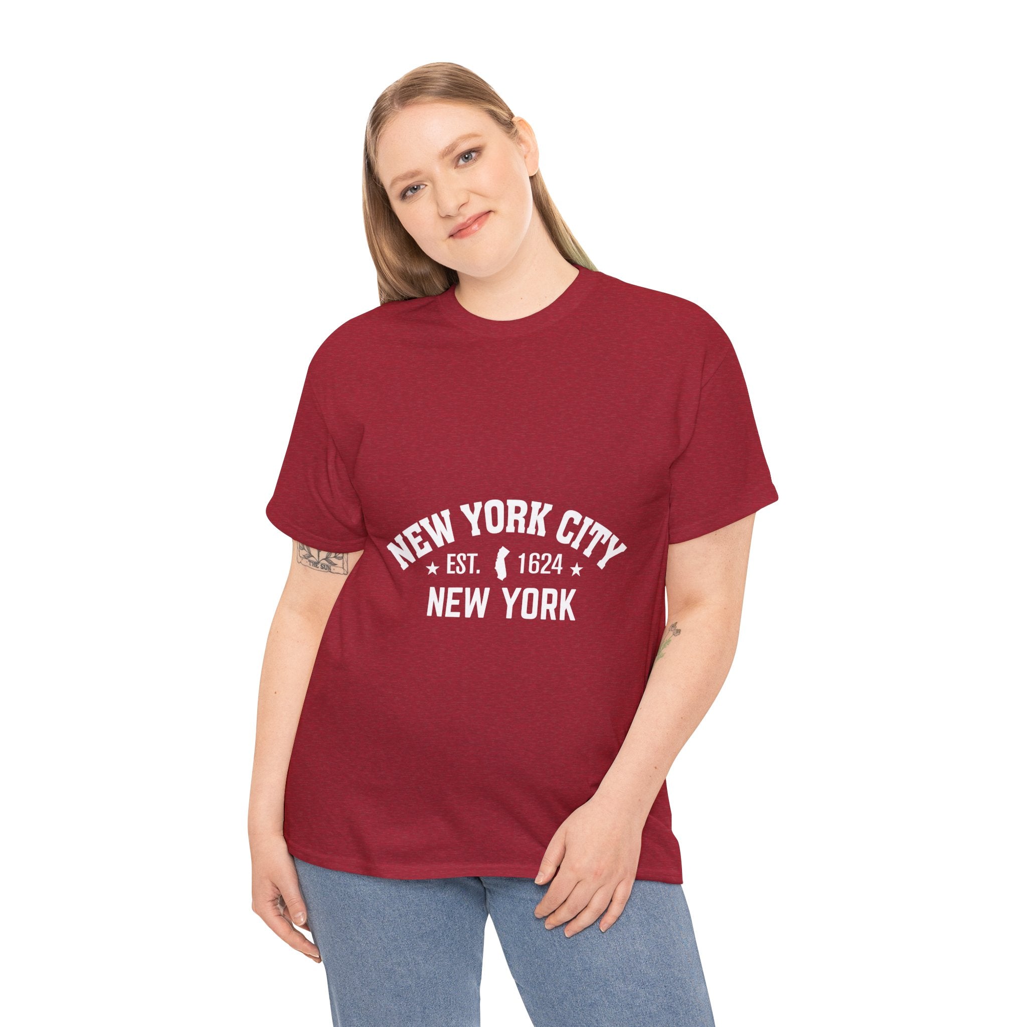 New York City Unisex Heavy Cotton Tee