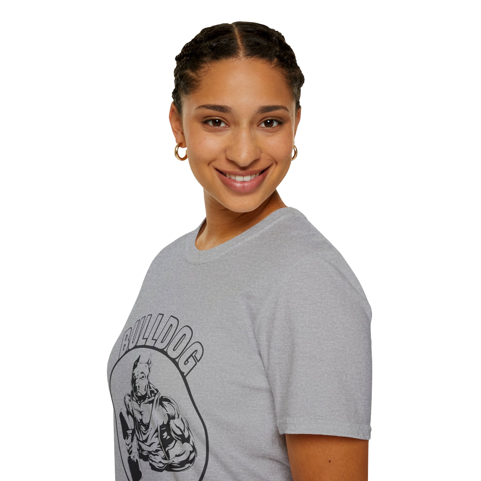 "BullDog Fitness Club" Unisex Soft style T-Shirt