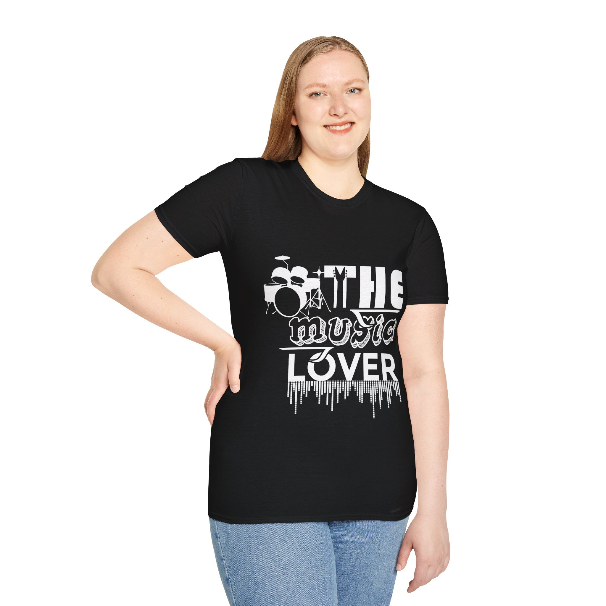 "The Music Lover" Unisex Soft style T-Shirt