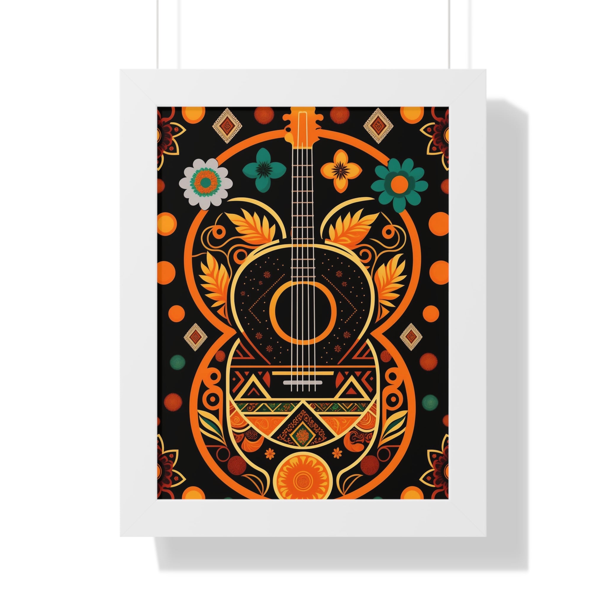 "BOHO" Framed Vertical Poster