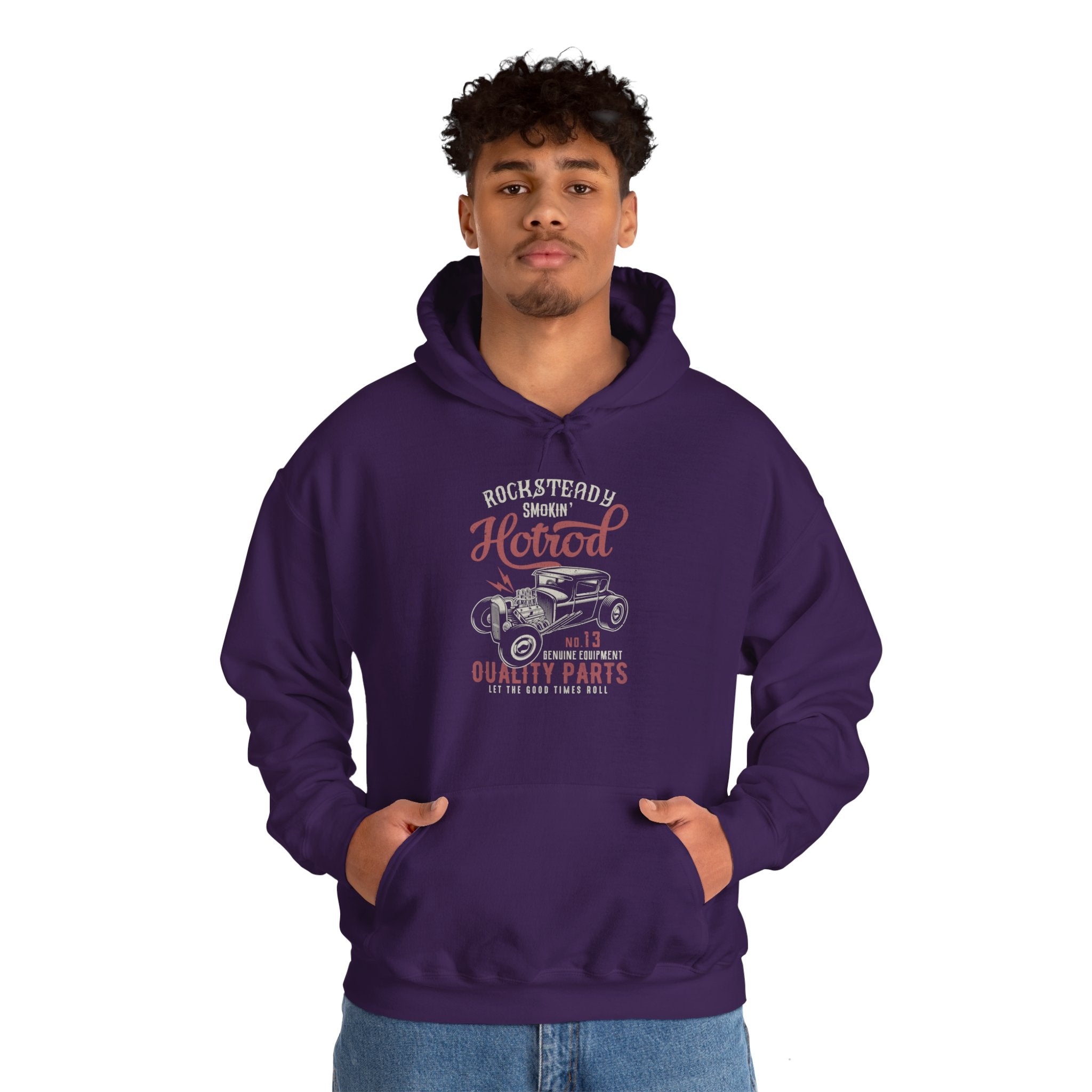 "HOTROD QUALITY PARTS" Unisex Heavy Blend™ Hooded Sweatshirt