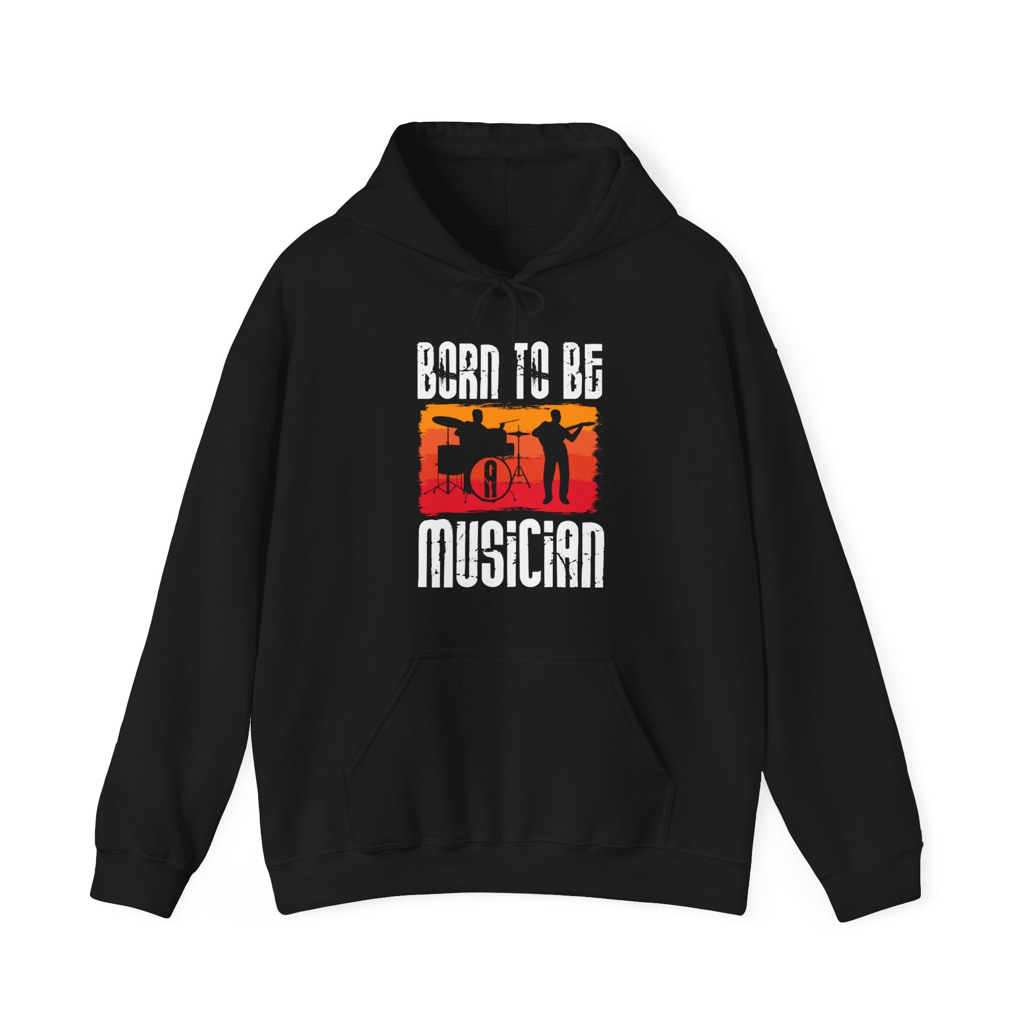 "Born To Be Musician"  Unisex Heavy Blend™ Hooded Sweatshirt