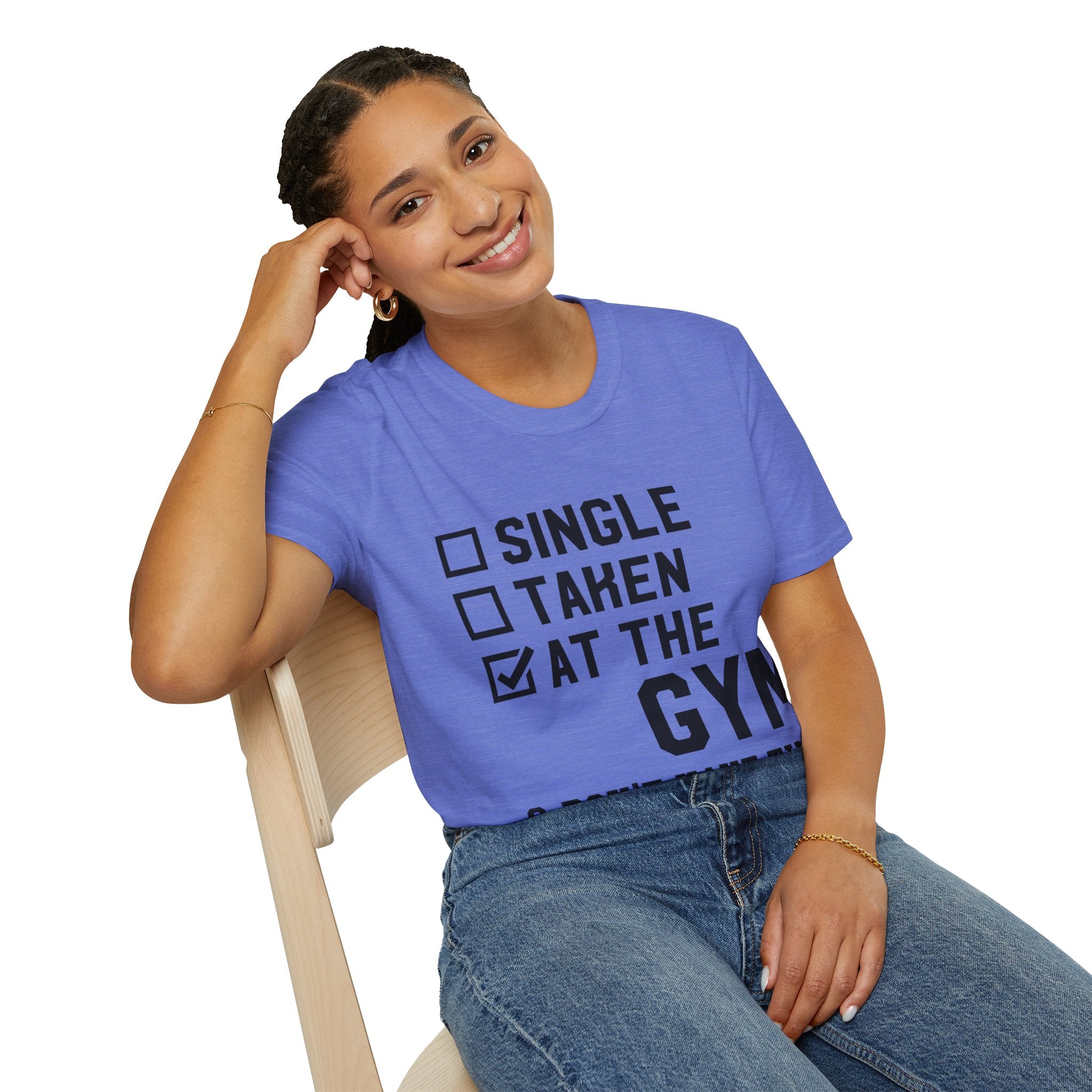 "At Gym,Not Have Time For Your Shit" Unisex Soft style T-Shirt