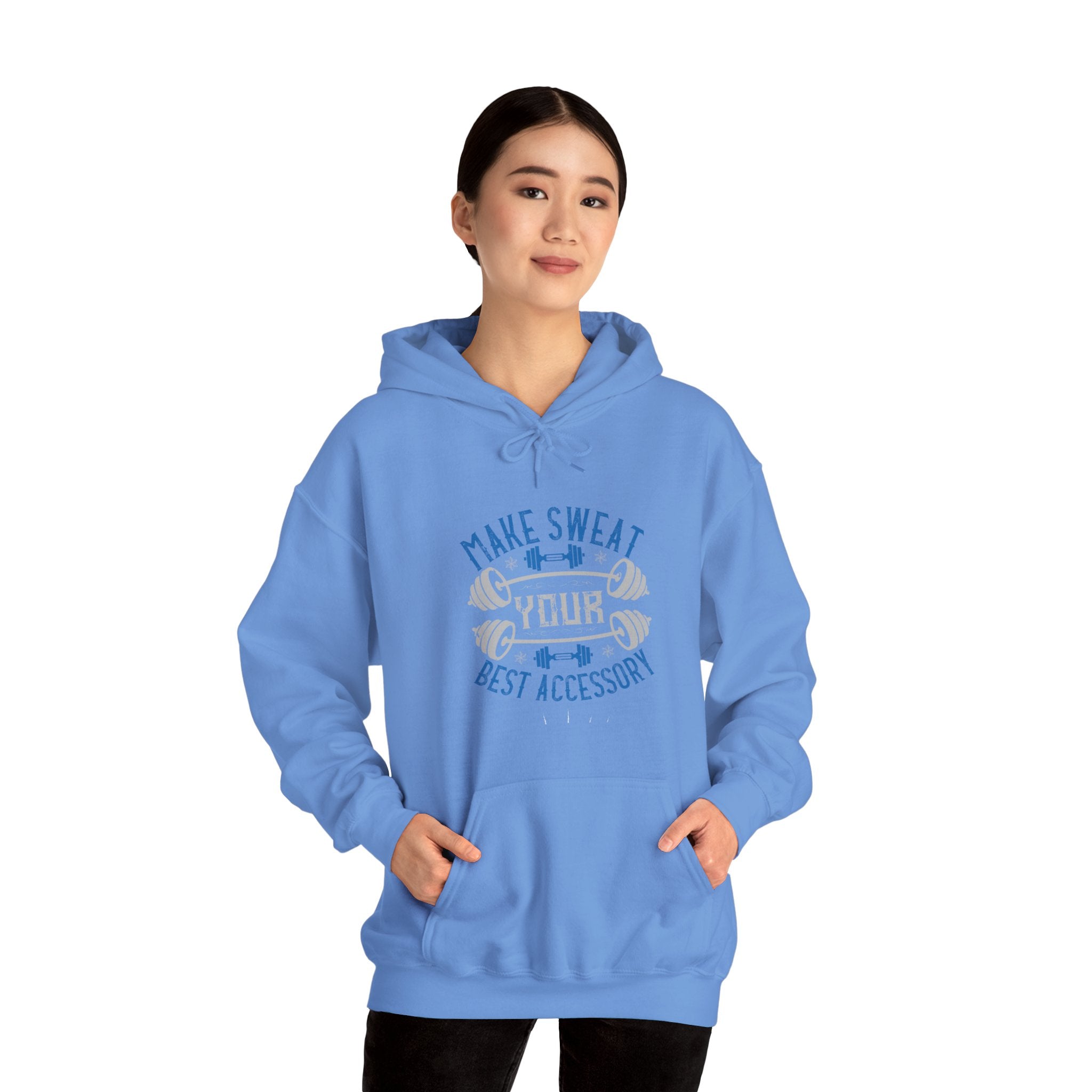 "Make Sweat Your Best Accessory" Unisex Heavy Blend™ Hooded Sweatshirt