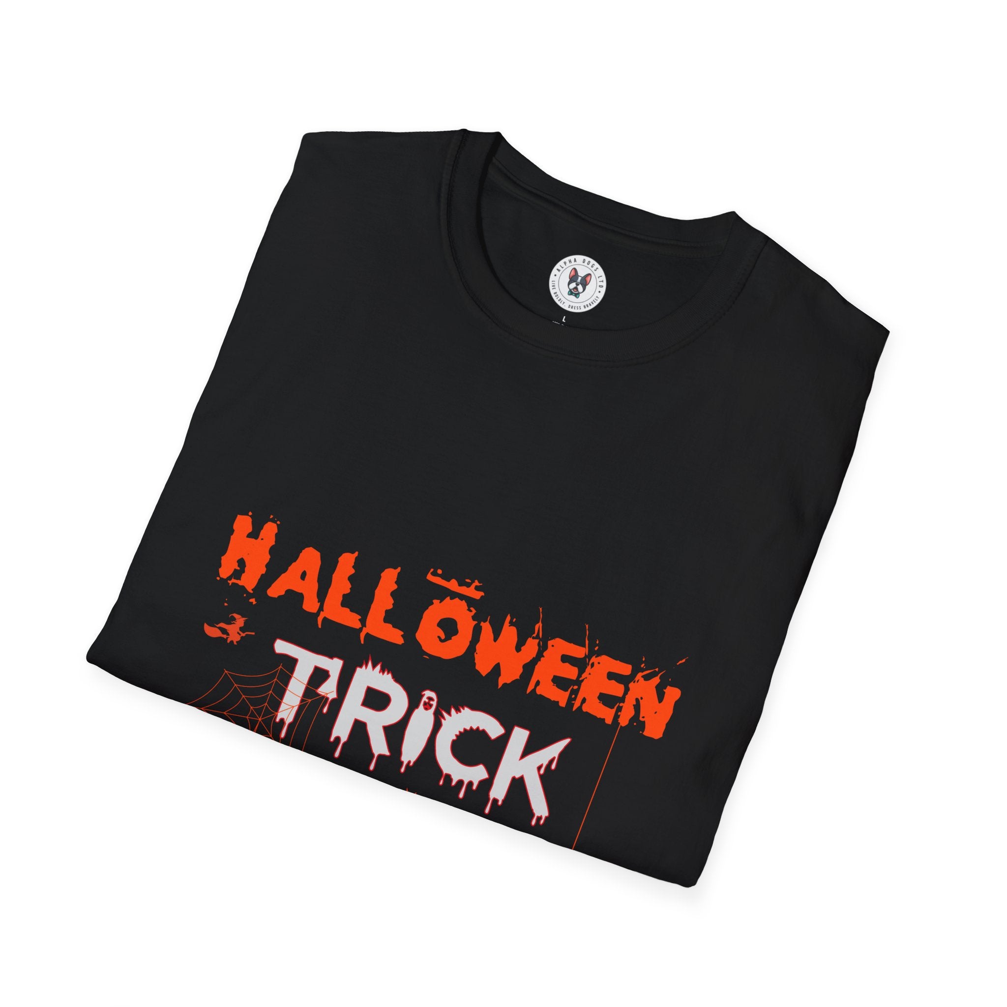 "HALLOWEEN TRICK OR TREAT" Unisex Soft style T-Shirt