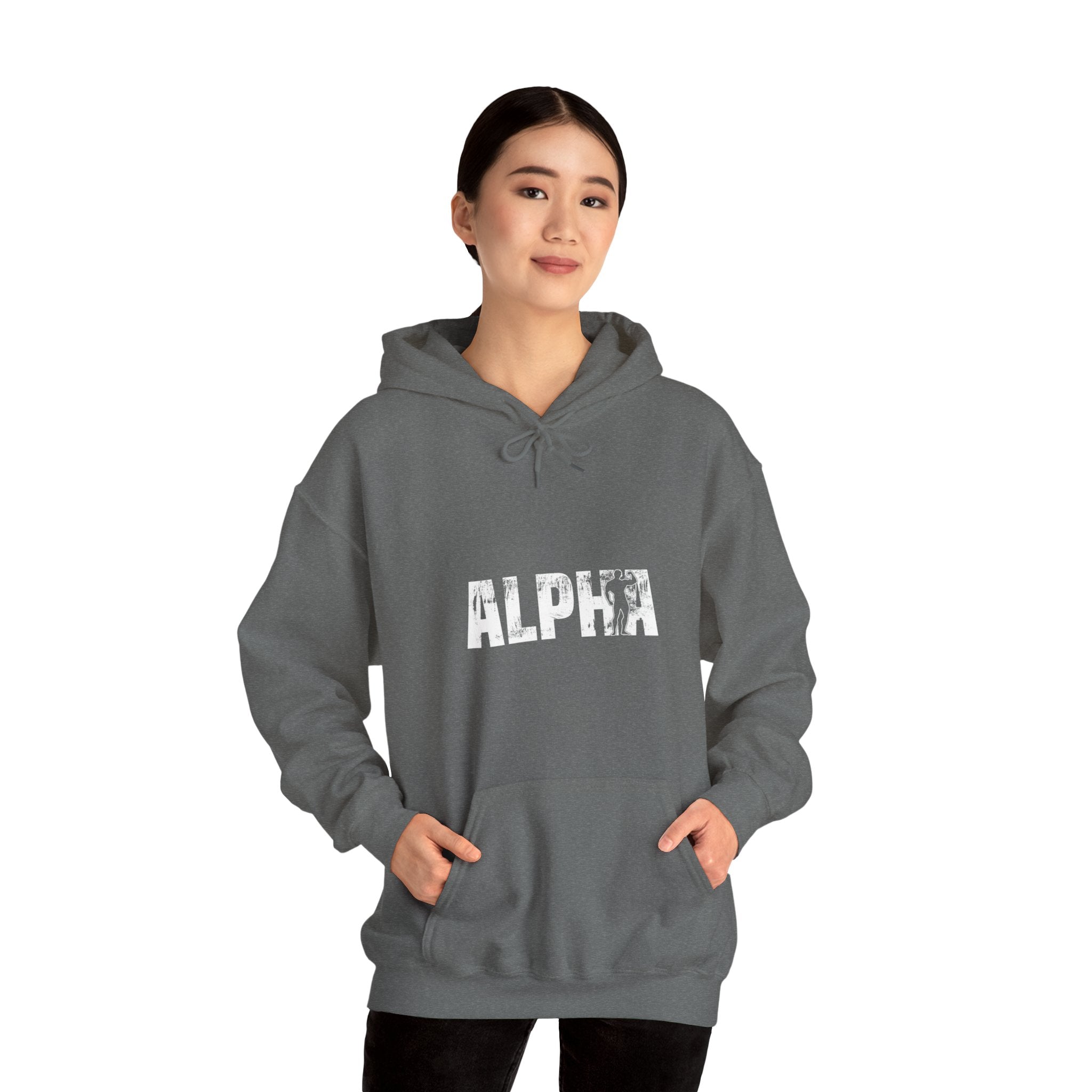 "Alpha Gym"  Unisex Heavy Blend™ Hooded Sweatshirt