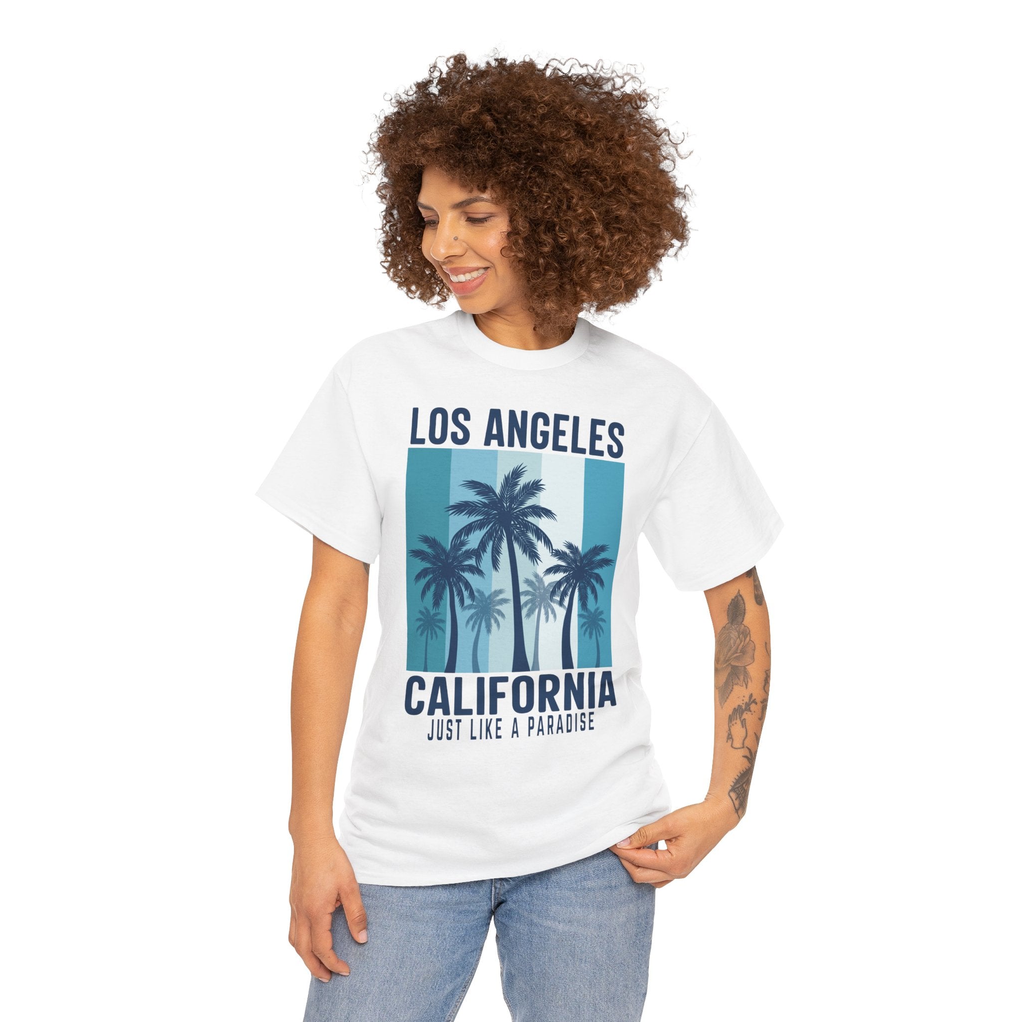 Los Angeles Unisex Heavy Cotton Tee