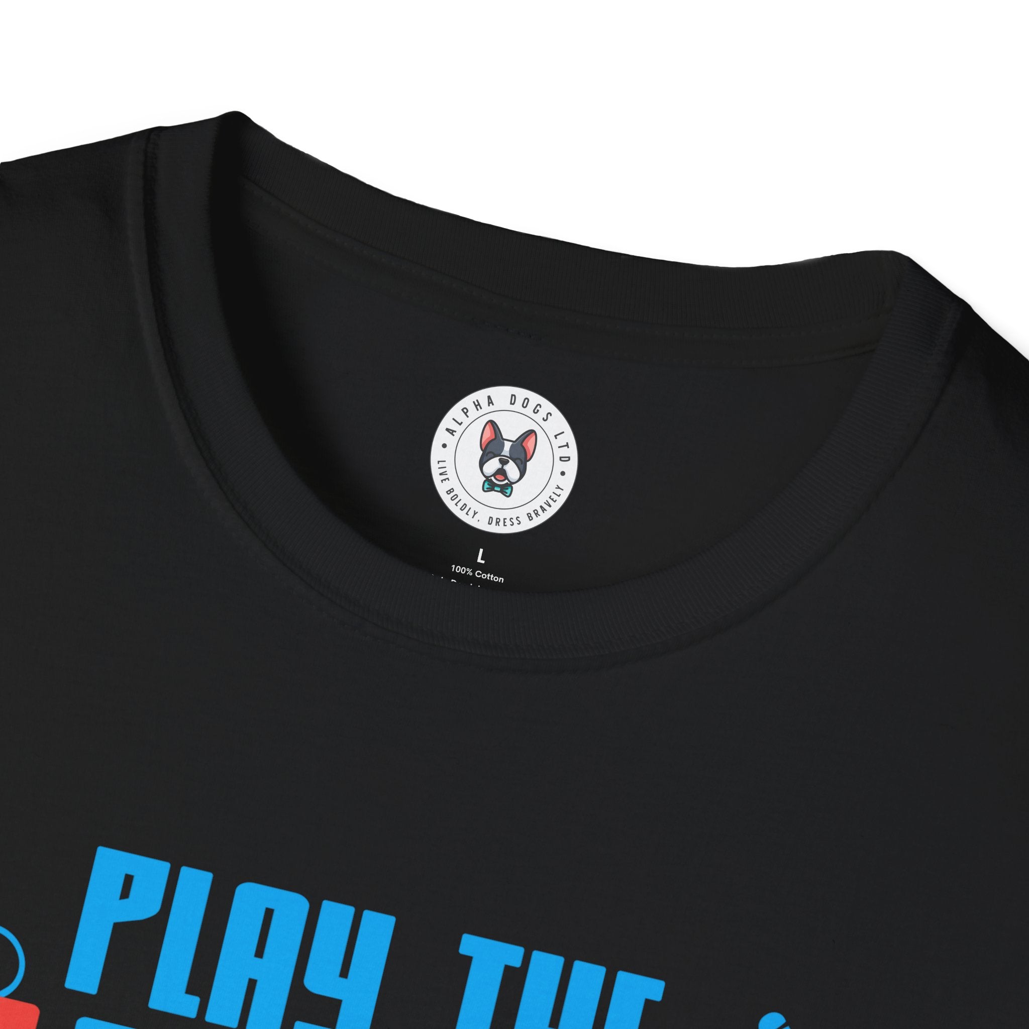 "Play The Music Not The Instrument"  Unisex Soft style T-Shirt