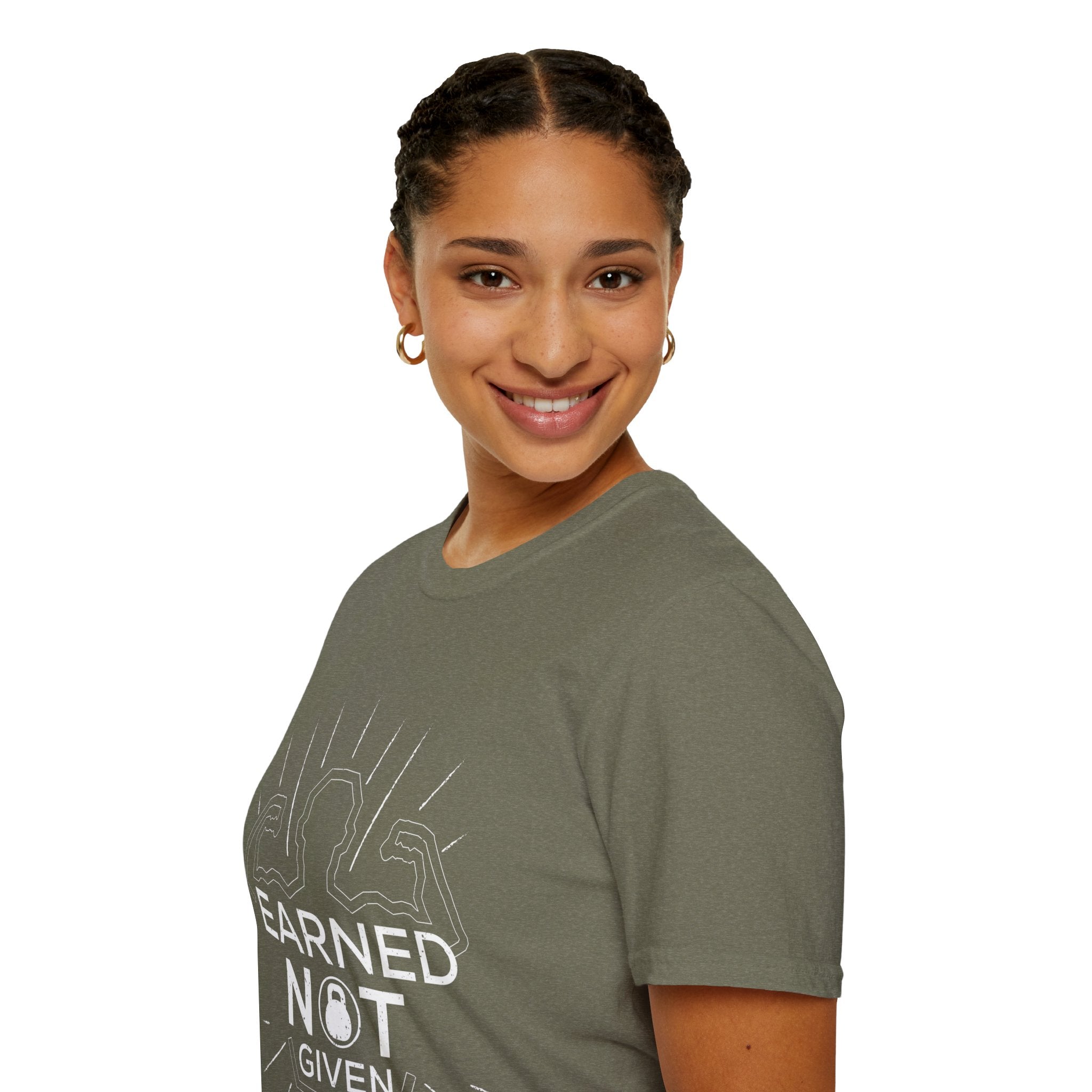 "Earned Not Given" Unisex Soft style T-Shirt