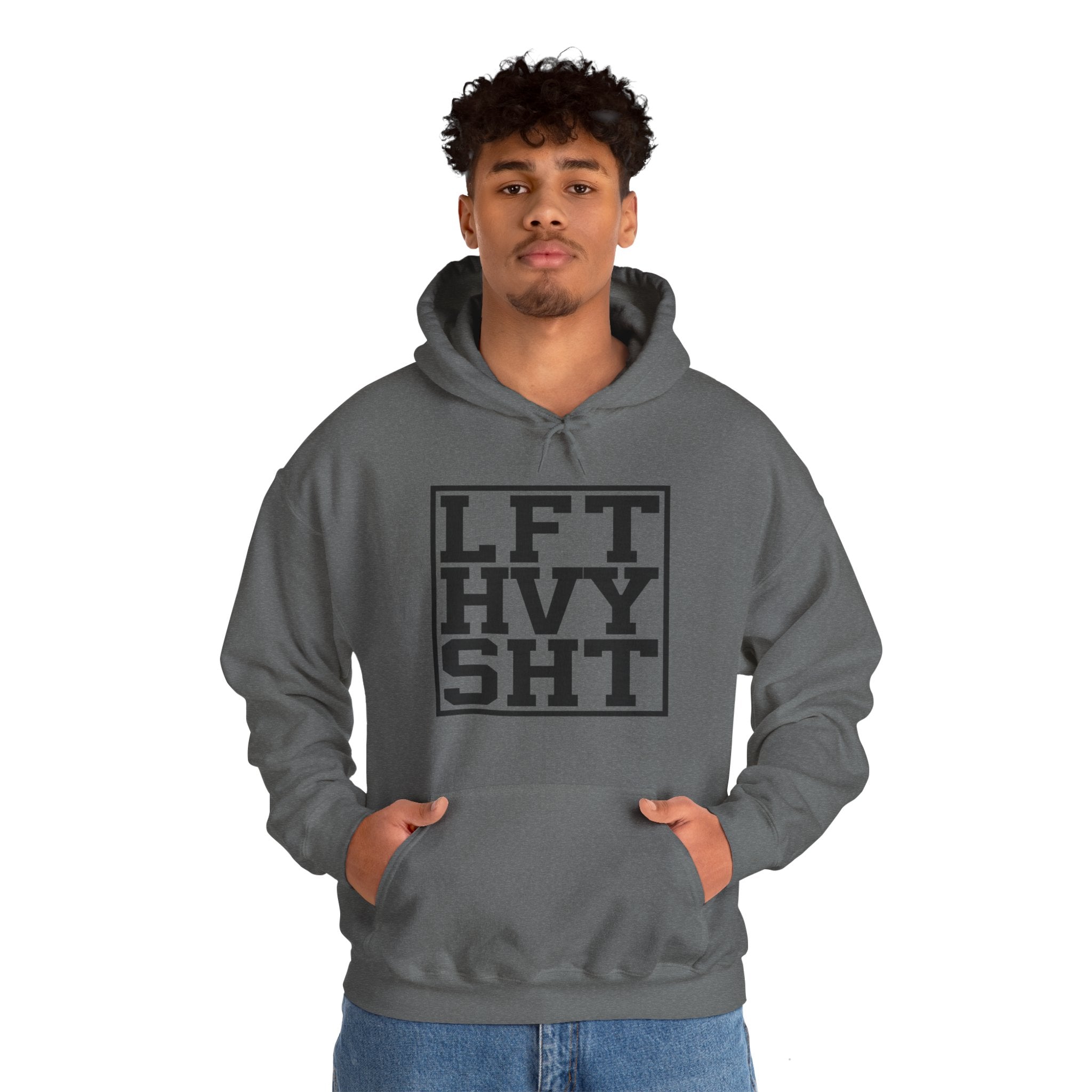 "Lift Heavy Shit" Unisex Heavy Blend™ Hooded Sweatshirt