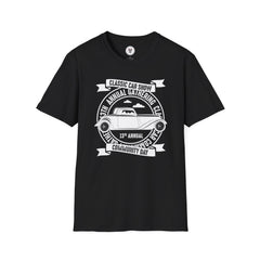 "CLASSIC CAR SHOW COMMUNITY DAY" Unisex Soft style T-Shirt