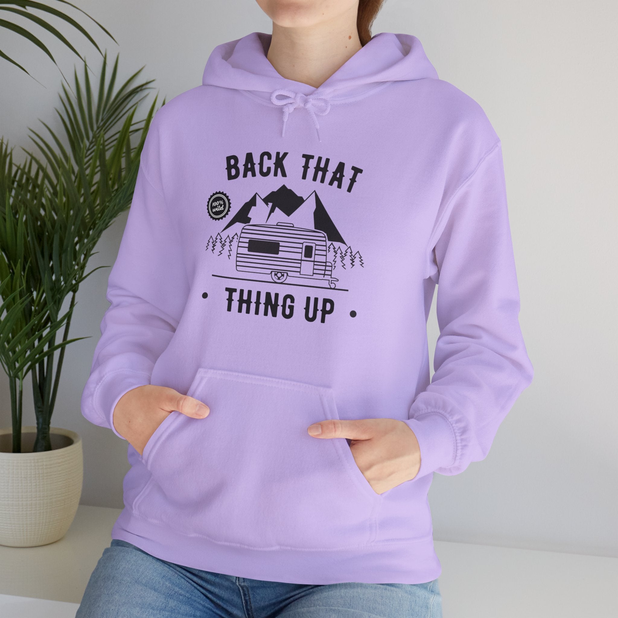 "Back That Thing Up" Unisex Heavy Blend™ Hooded Sweatshirt