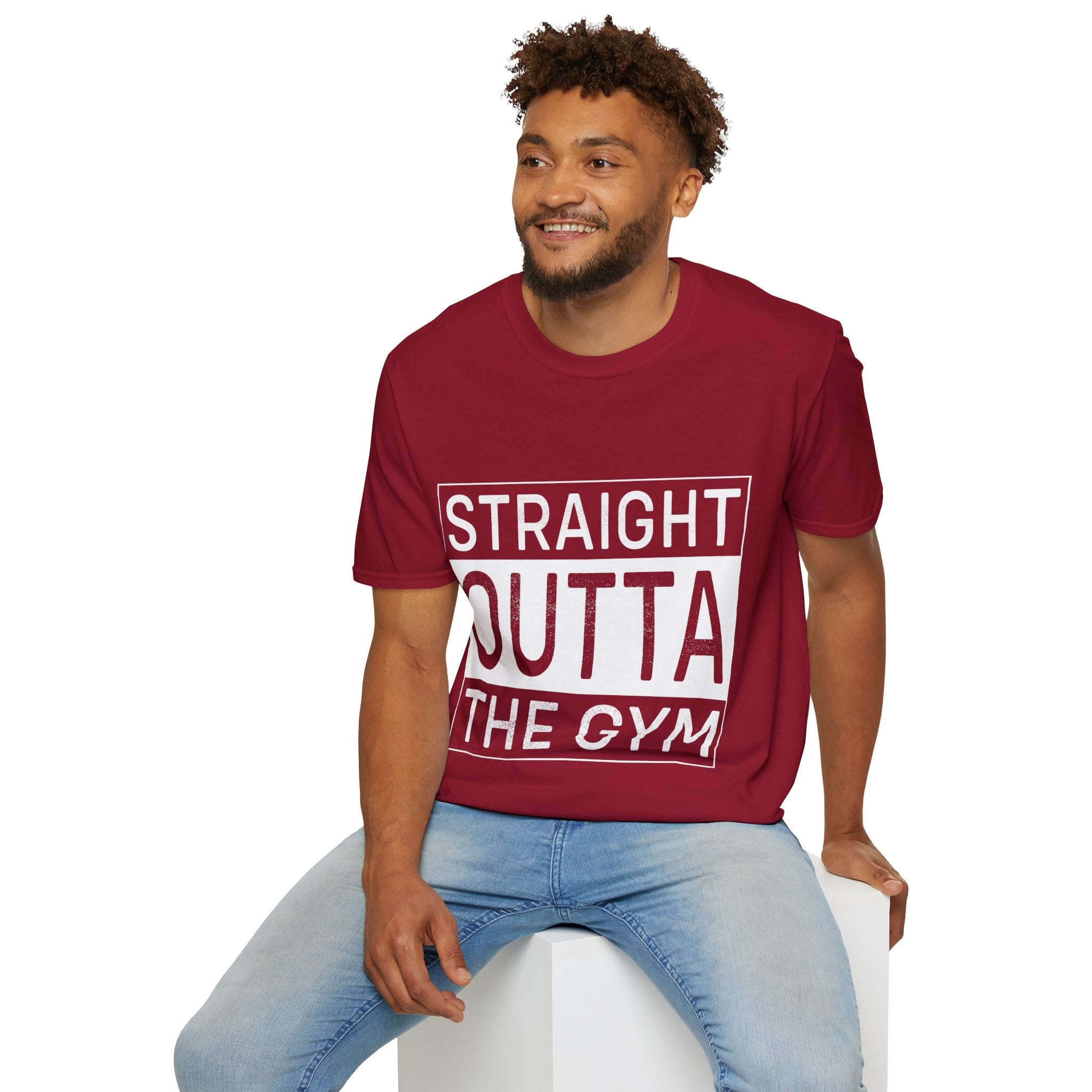 "Straight Outta The Gym" Unisex Soft style T-Shirt