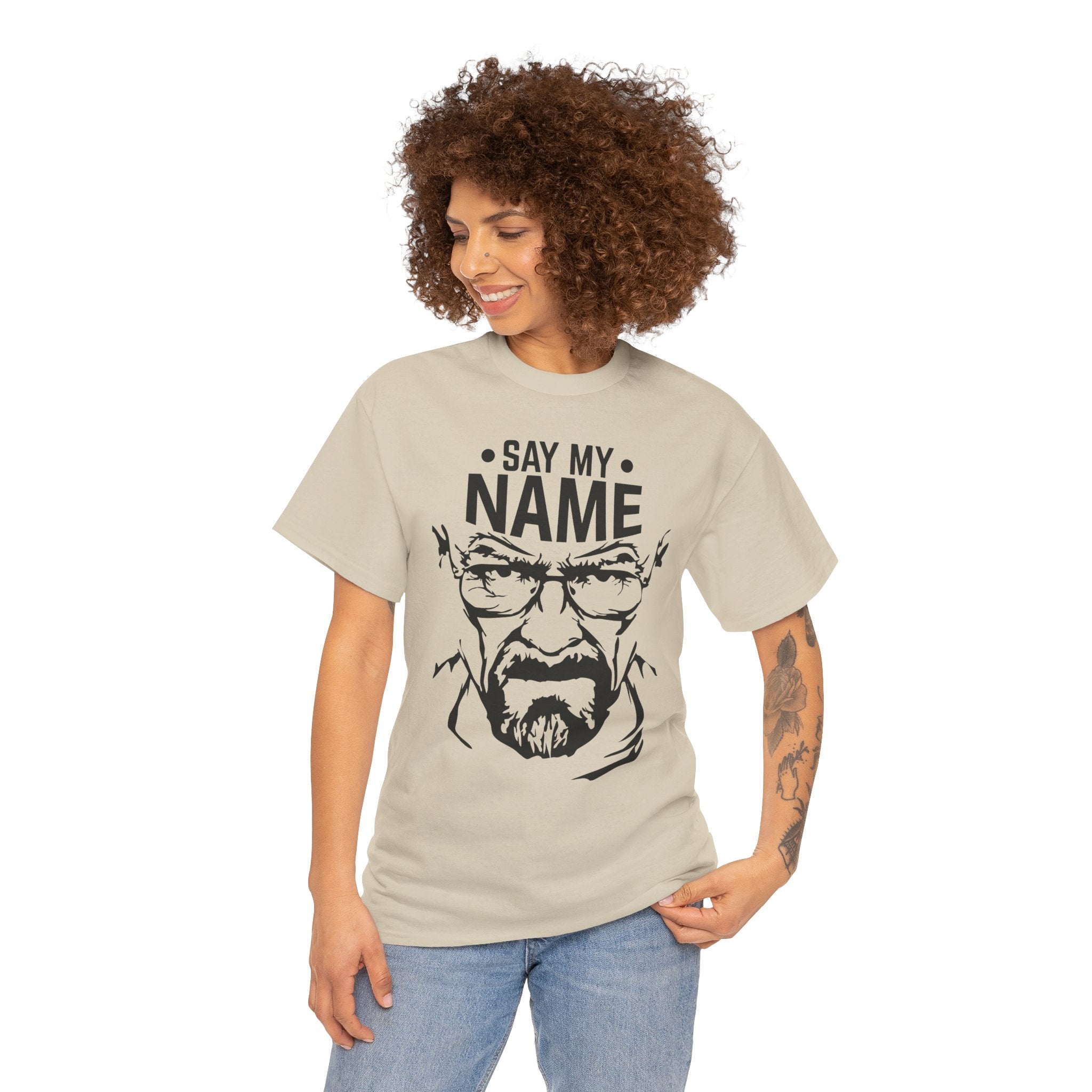 "Say My Name" Breaking Bad Unisex Heavy Cotton Tee