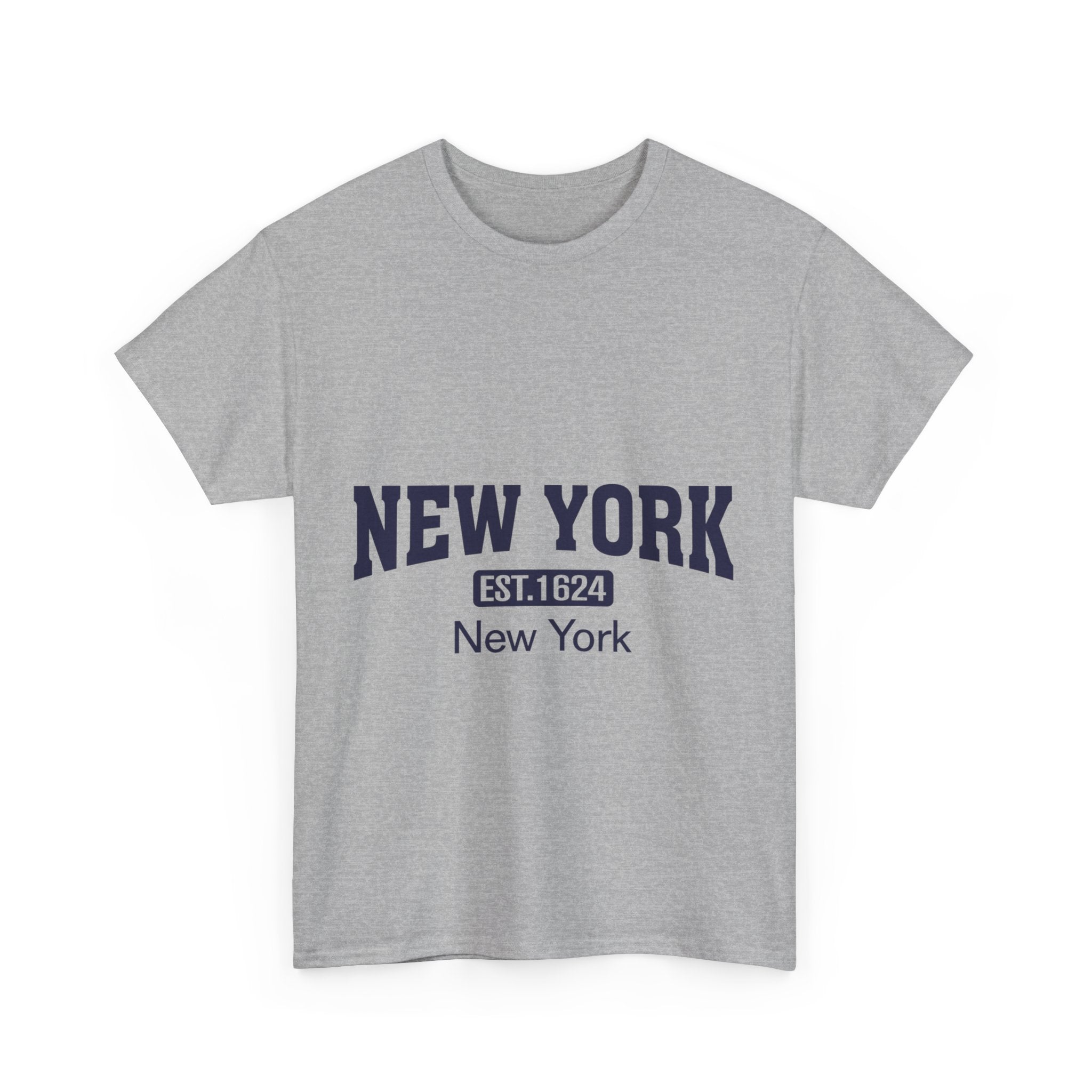 New York Unisex Heavy Cotton Tee