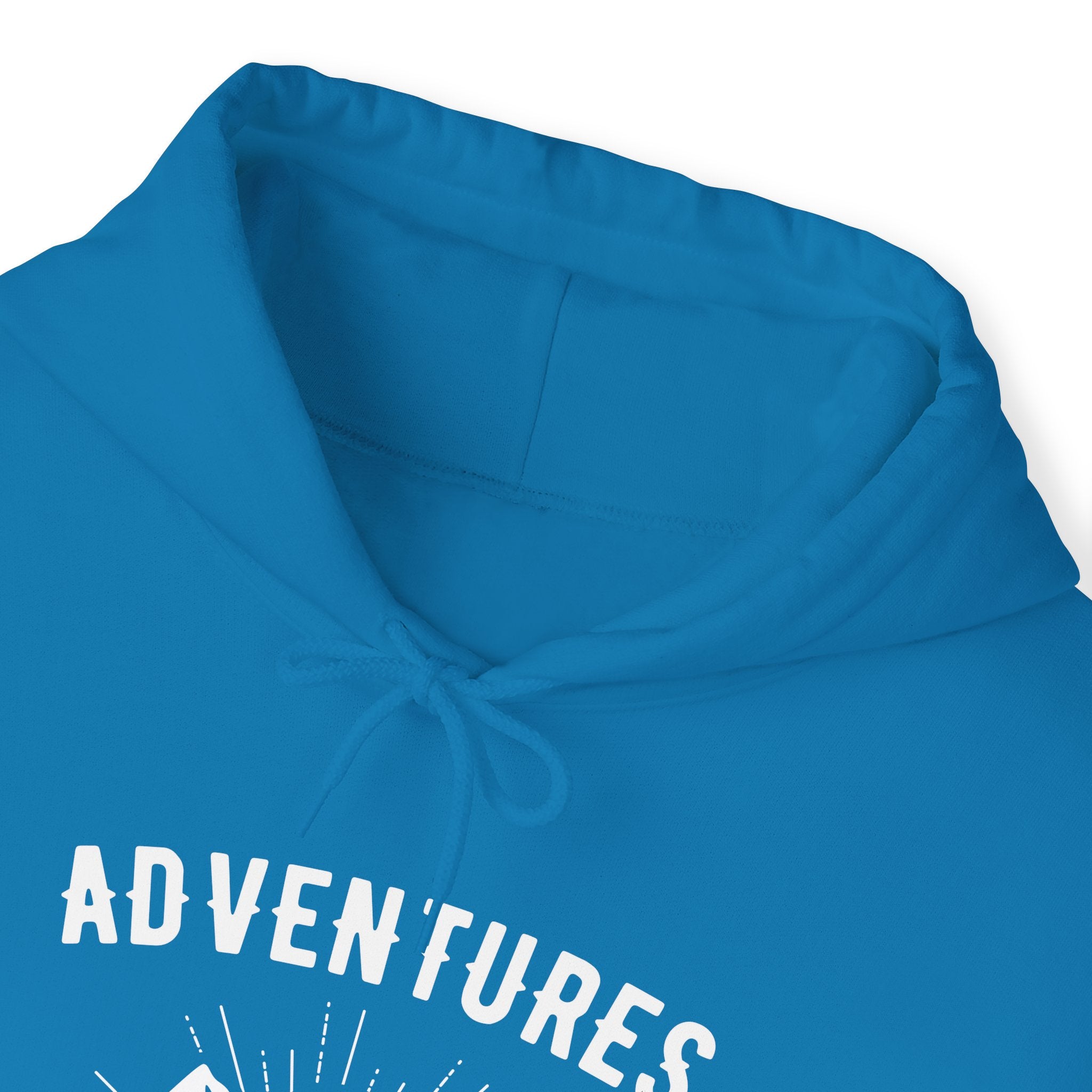 "Adventures Are The Best Way To Learn" Unisex Heavy Blend™ Hooded Sweatshirt