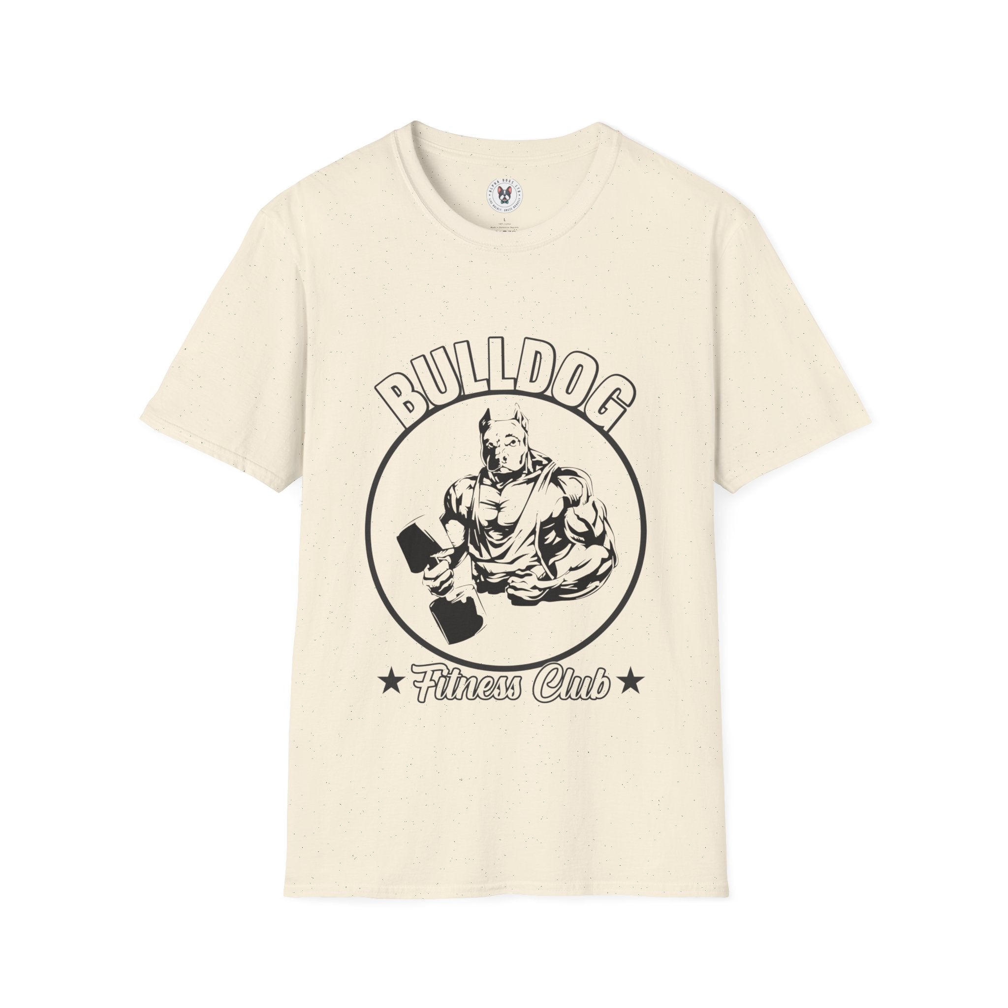 "BullDog Fitness Club" Unisex Soft style T-Shirt