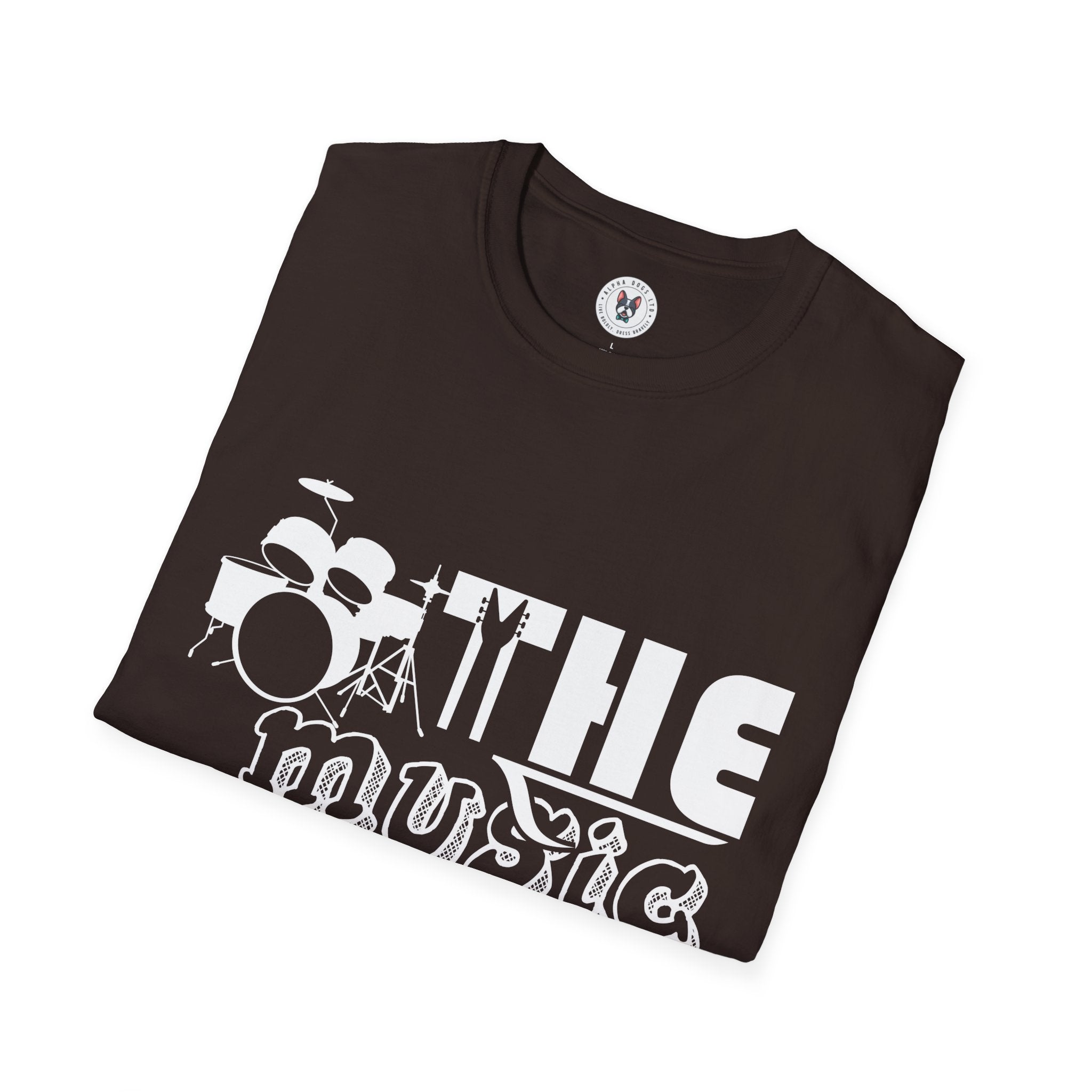 "The Music Lover" Unisex Soft style T-Shirt