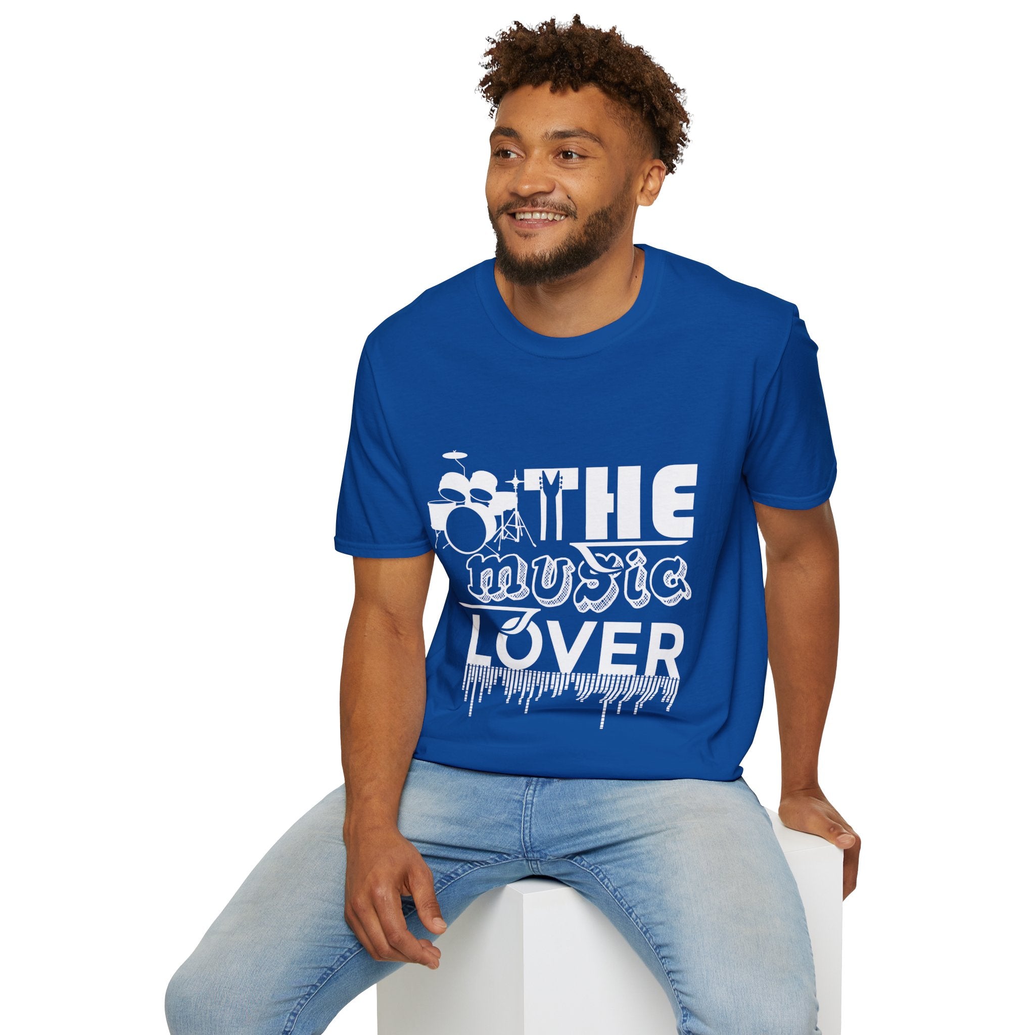 "The Music Lover" Unisex Soft style T-Shirt