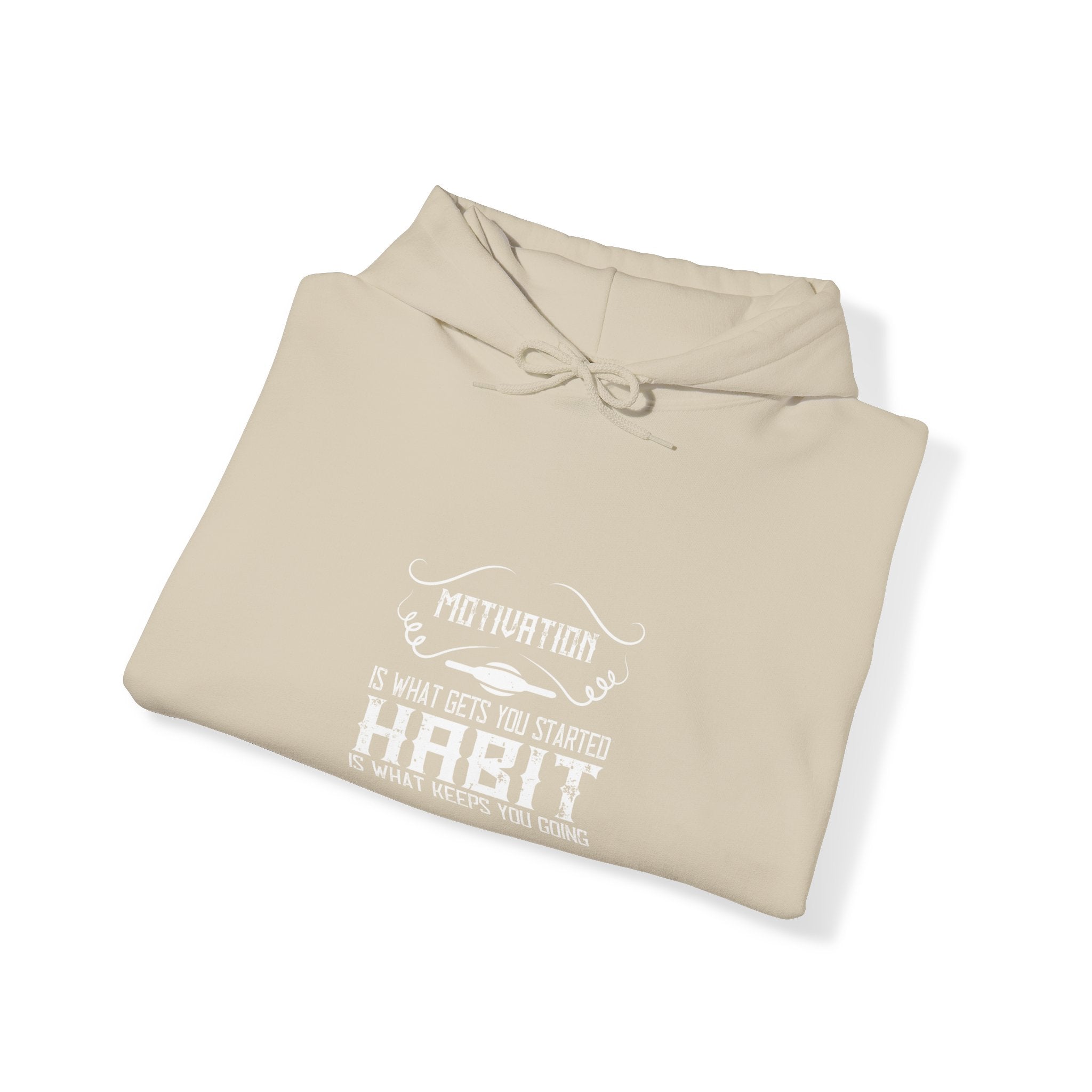 "Habit Is What Keeps You Going" Unisex Heavy Blend™ Hooded Sweatshirt