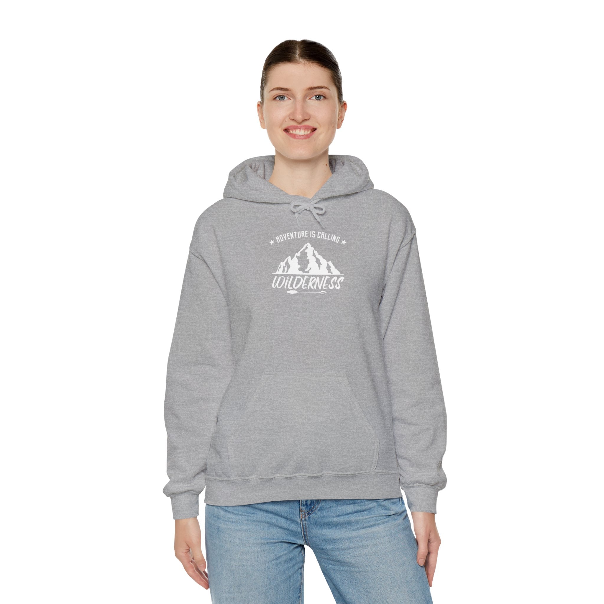 "Adventure Is Calling" Unisex Heavy Blend™ Hooded Sweatshirt