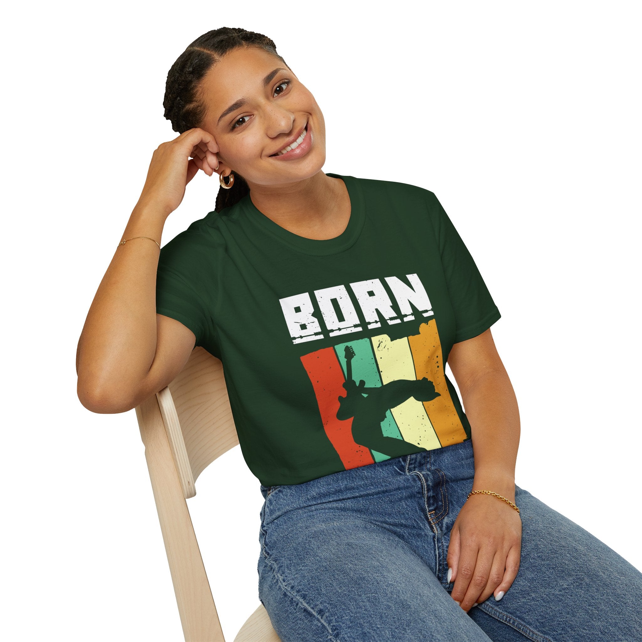 "Born To Rock"  Unisex Soft style T-Shirt